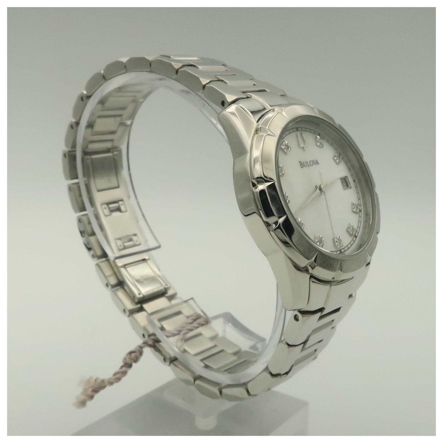 Bulova Diamonds Women's Quartz Watch 96P101-SDV - Image #3