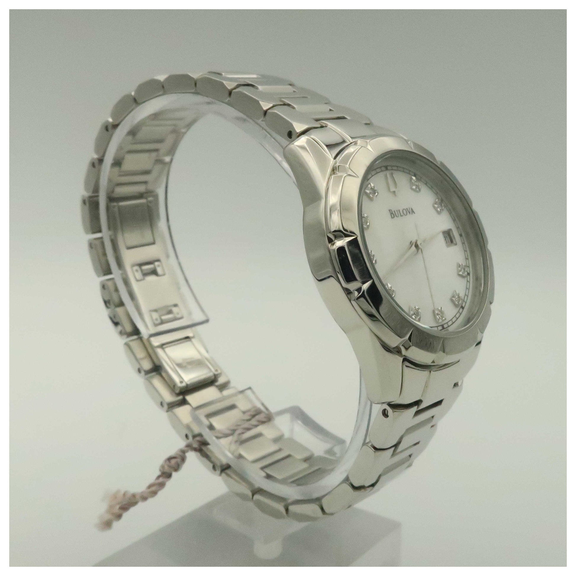 Bulova Diamonds Women's Quartz Watch 96P101-SDV - Image #3