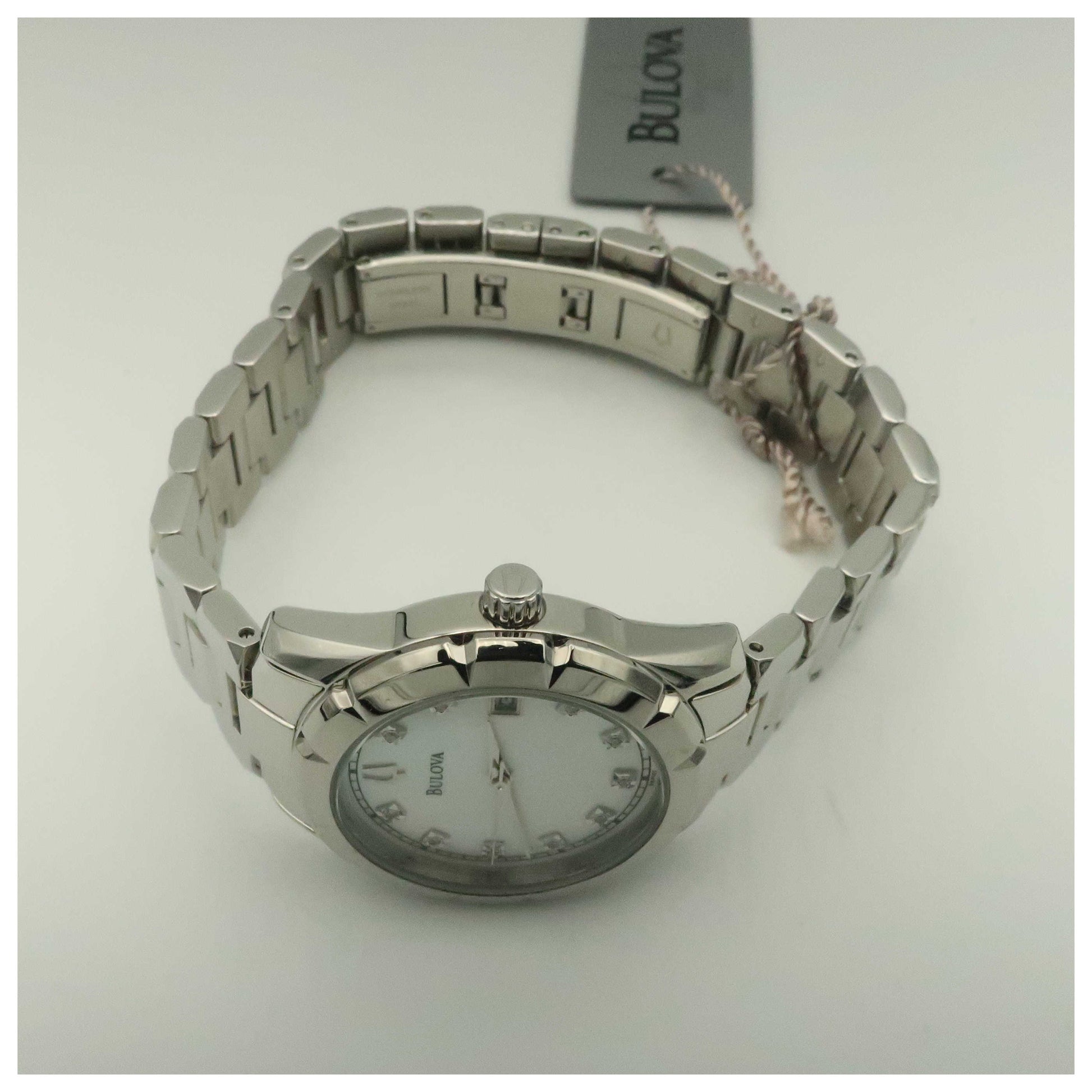 Bulova Diamonds Women's Quartz Watch 96P101-SDV - Image #8