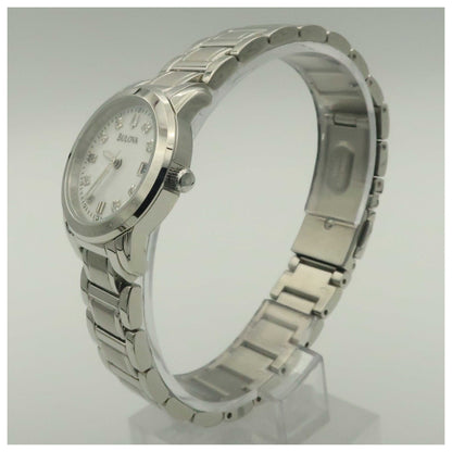 Bulova Diamonds Women's Quartz Watch 96P107-PO - Image #4