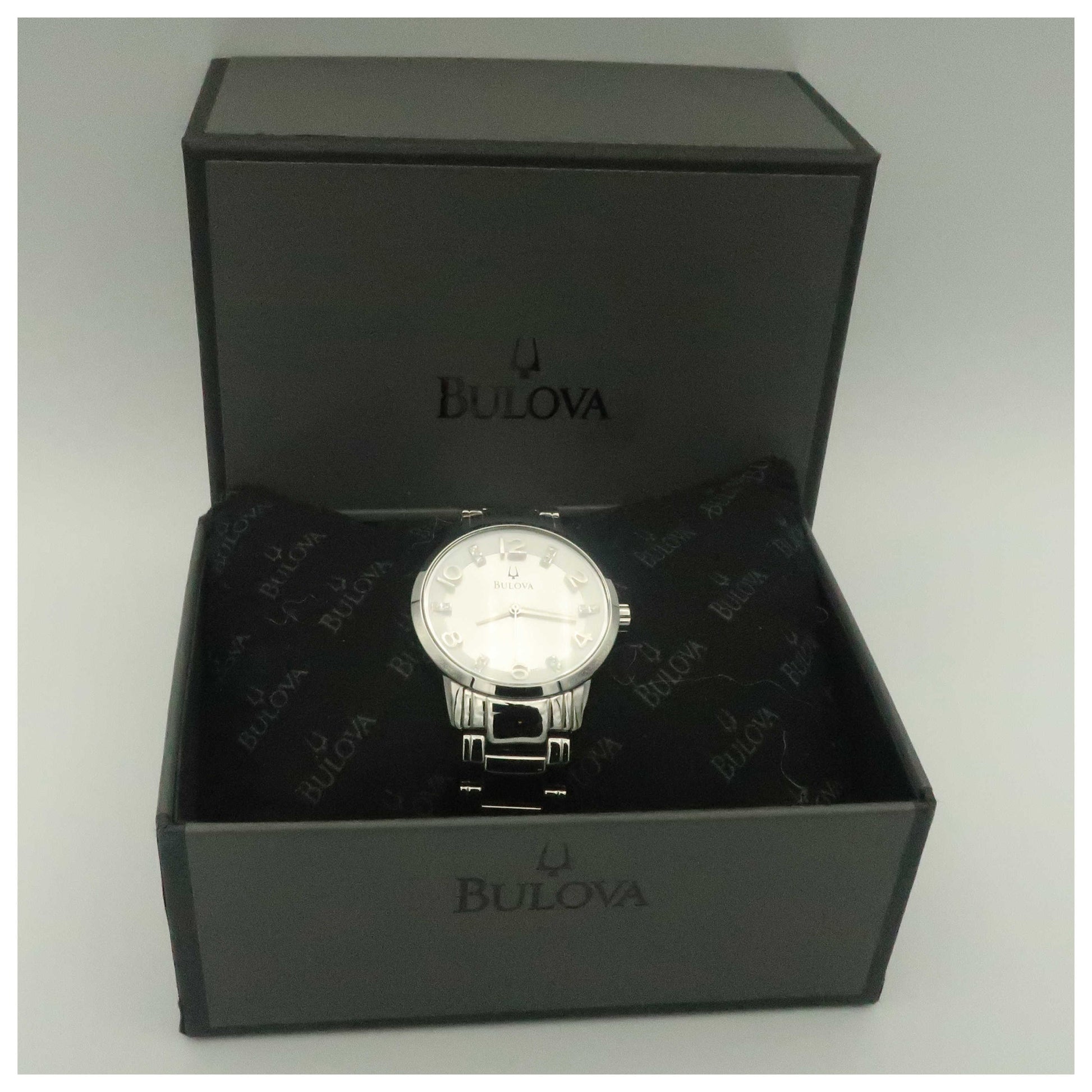 Bulova Diamonds Women's Japanese Quartz (Battery-Powered) Watch 96P111-PO - Image #6