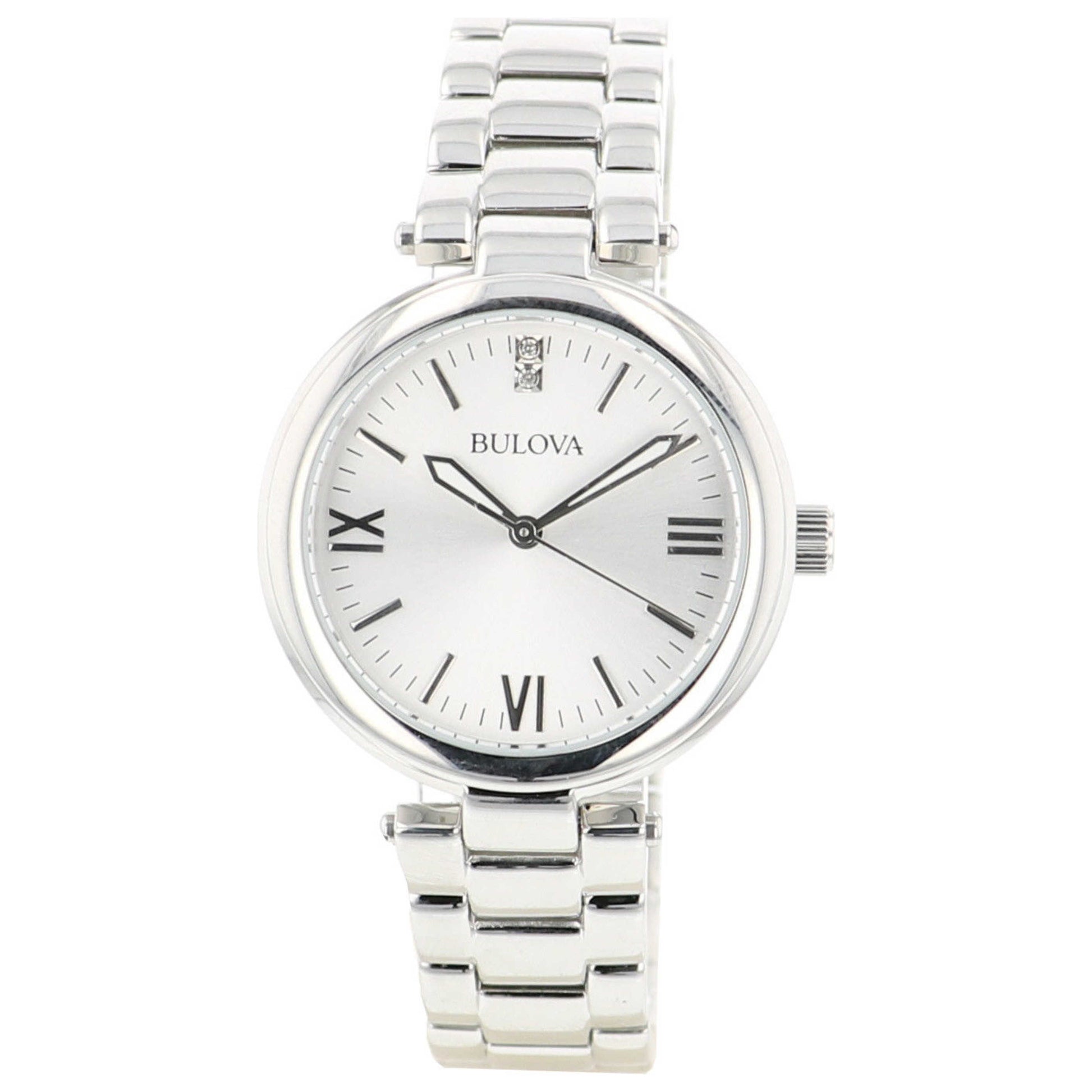 Front view of Bulova Classic Women's Quartz Watch 96P151