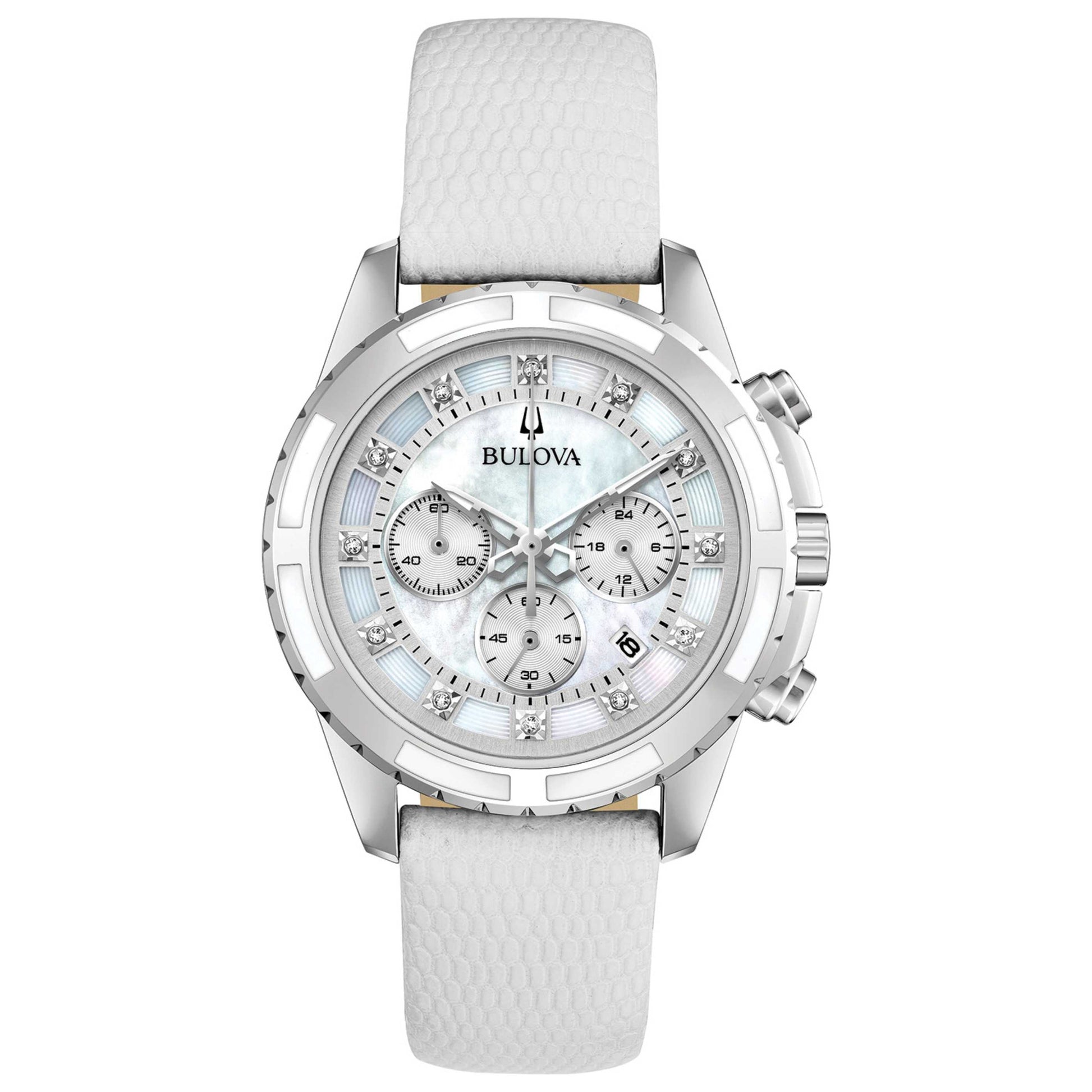 Front view of Bulova Classic Women's Quartz Watch 96P193
