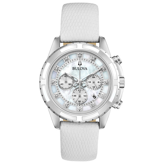 Front view of Bulova Classic Women's Quartz Watch 96P193