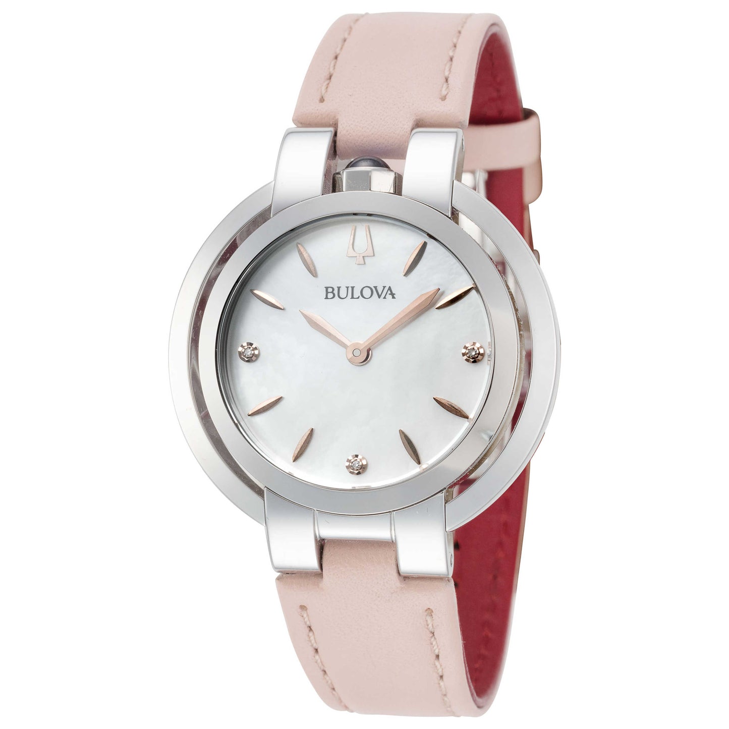 Front view of Bulova Rubaiyat Women's Quartz Watch 96P197