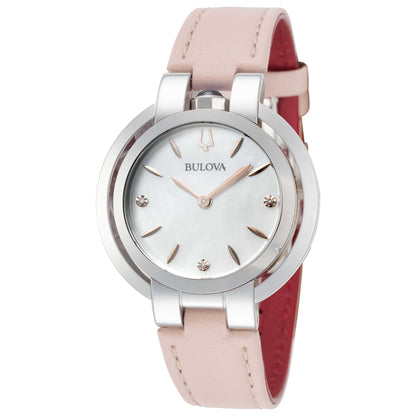 Front view of Bulova Rubaiyat Women's Quartz Watch 96P197
