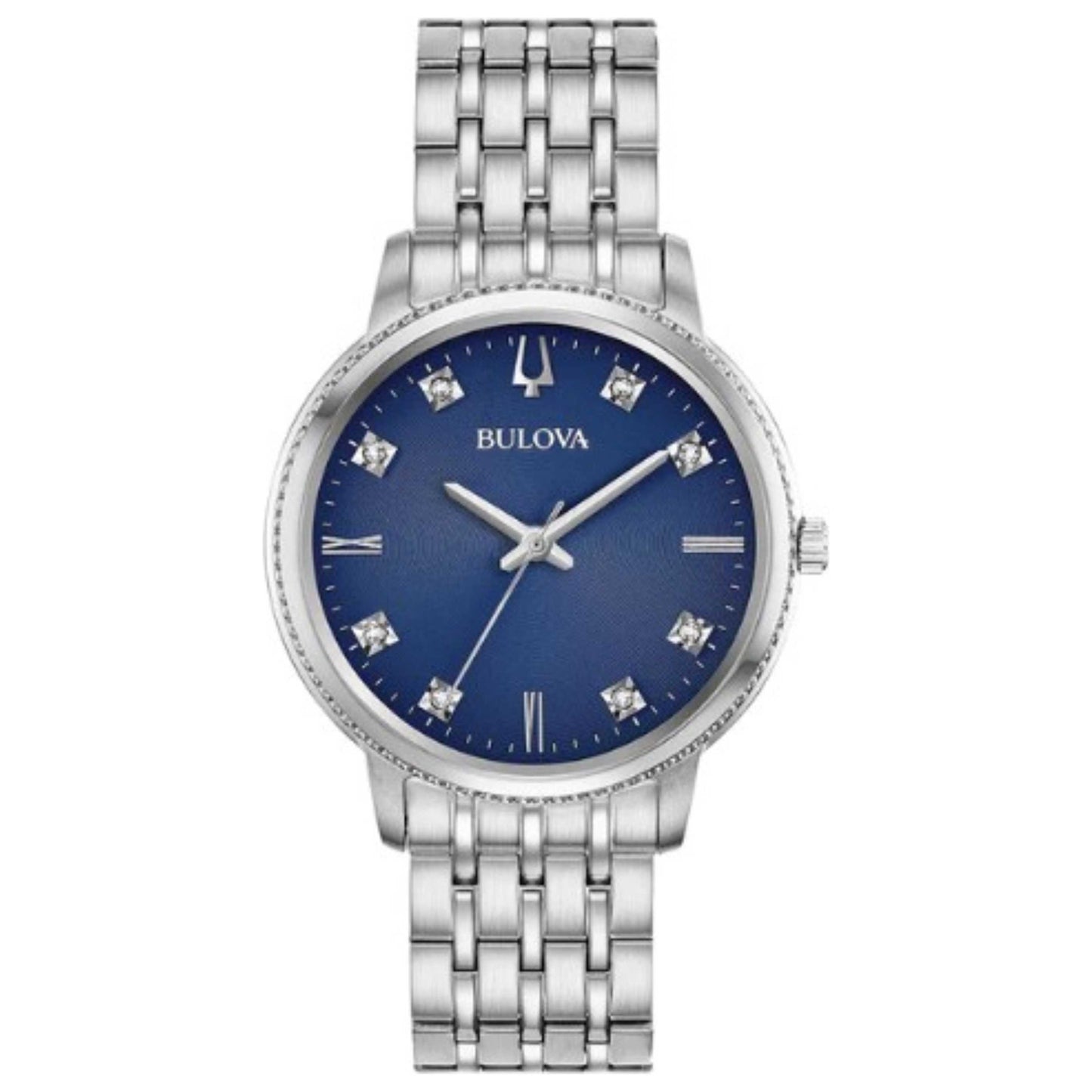 Front view of Bulova Classic Women's Quartz Watch 96P206