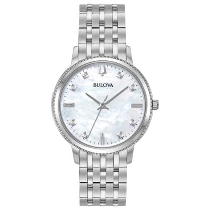 Front view of Bulova Classic Women's Quartz Watch 96P207