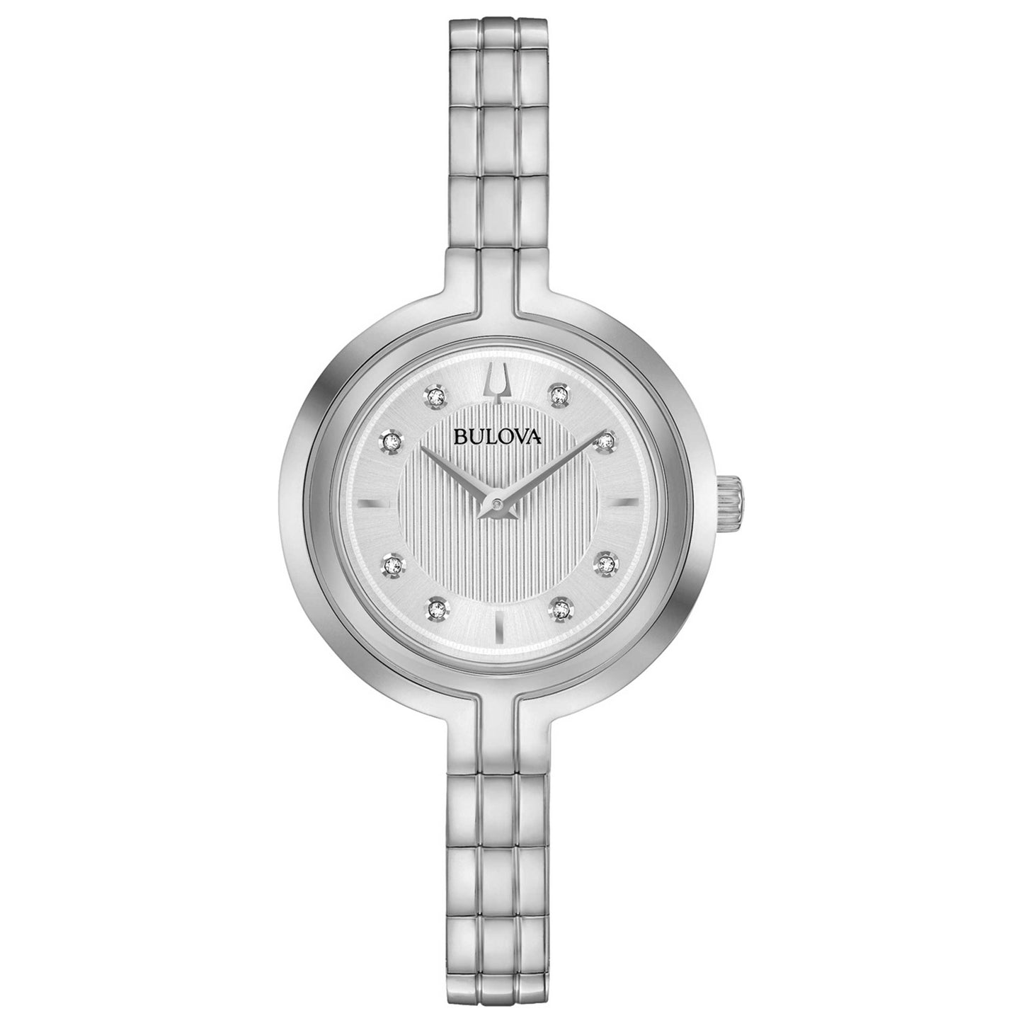 Front view of Bulova Rhapsody Women's Quartz Watch 96P214