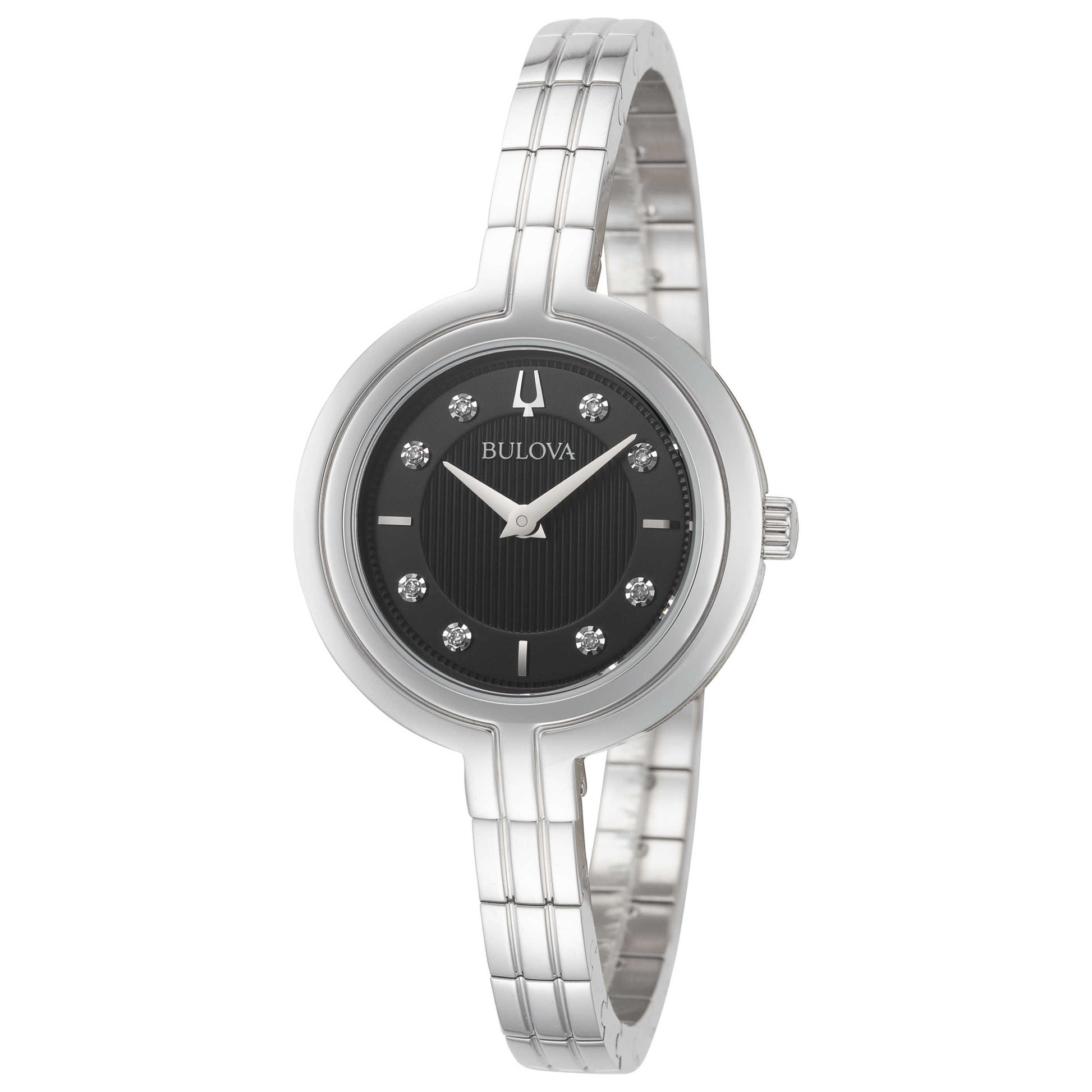 Front view of Bulova Rhapsody Women's Quartz Watch 96P215