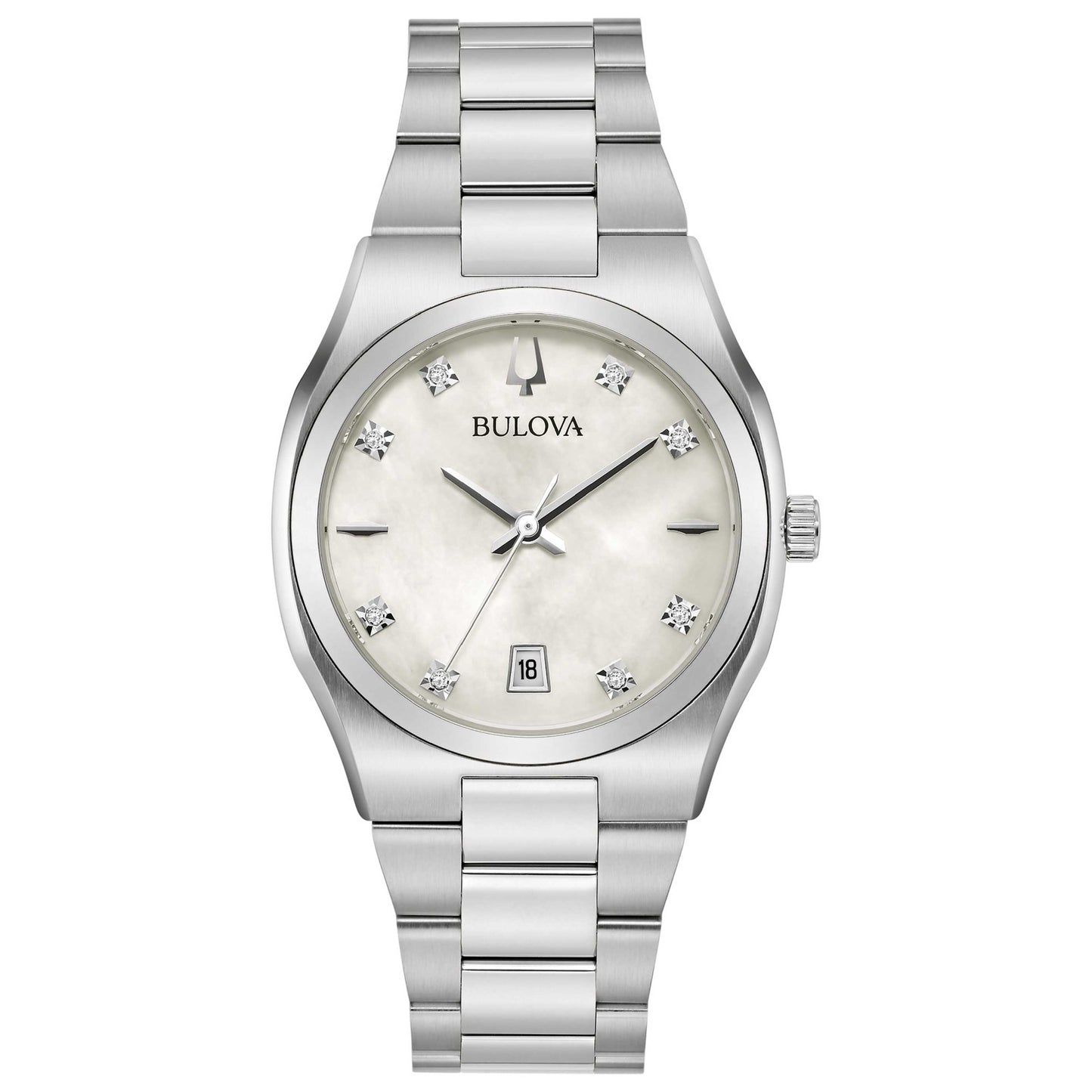 Front view of Bulova Classic Women's Quartz Watch 96P218