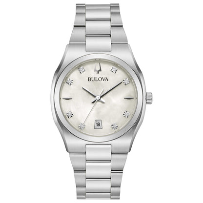 Front view of Bulova Classic Women's Quartz Watch 96P218