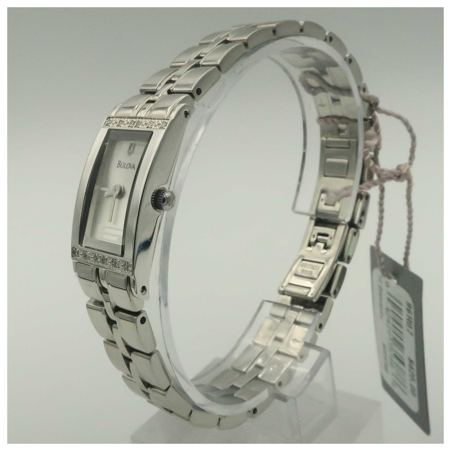 Bulova Diamonds Women's Quartz Watch 96R07-SDV - Image #4