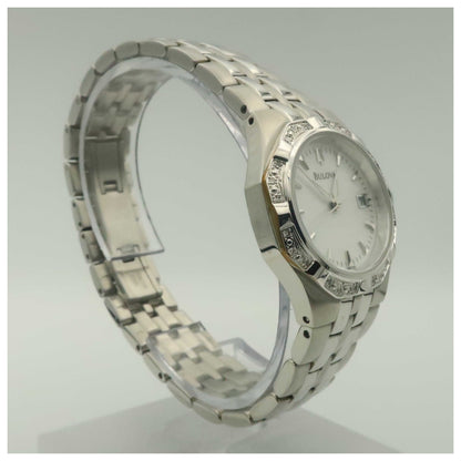 Bulova Diamonds Women's Quartz Watch 96R126-PO2 - Image #3