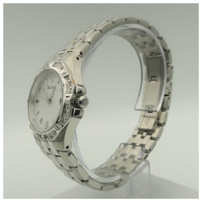 Bulova Diamonds Women's Quartz Watch 96R126-PO2 - Image #4