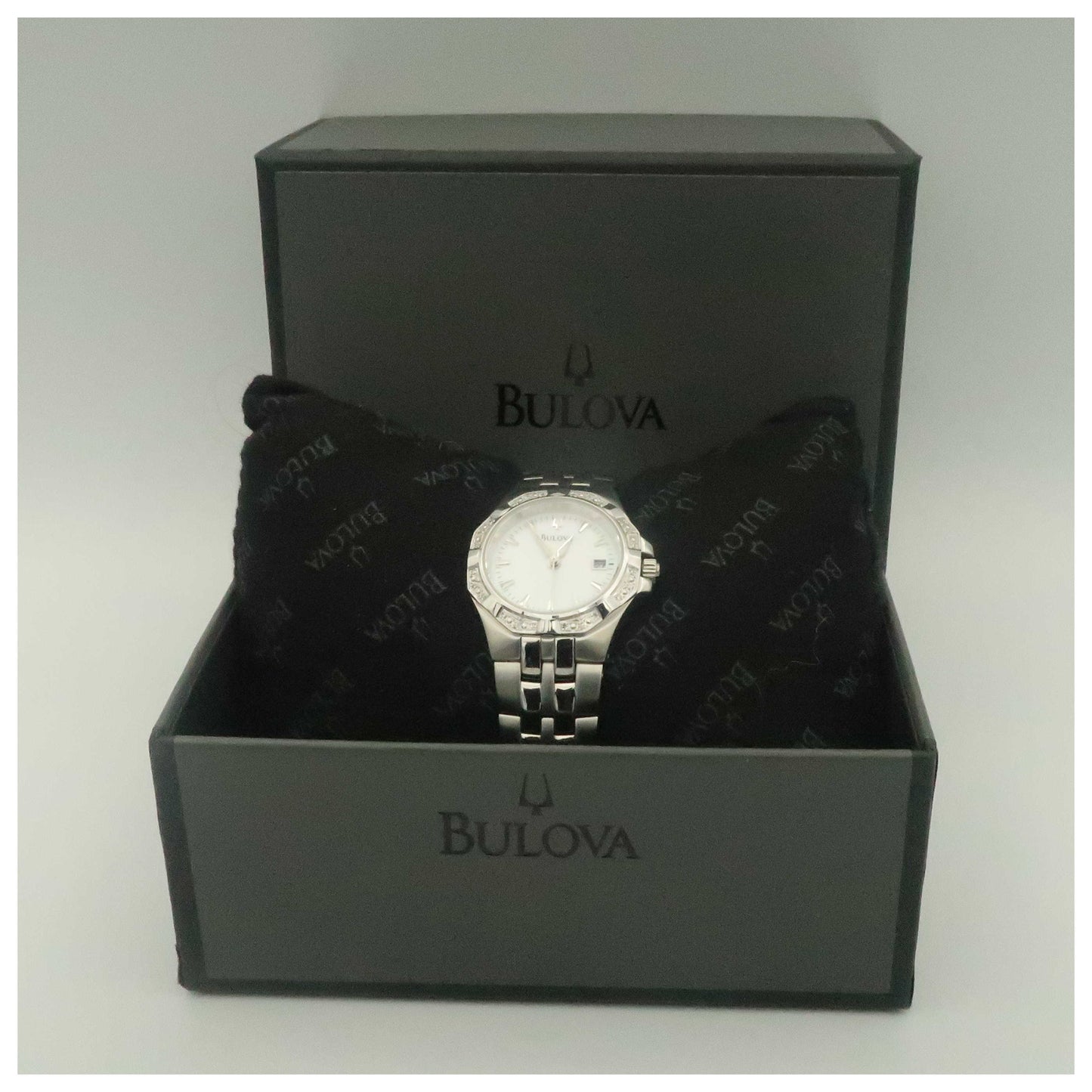Bulova Diamonds Women's Quartz Watch 96R126-PO2 - Image #6