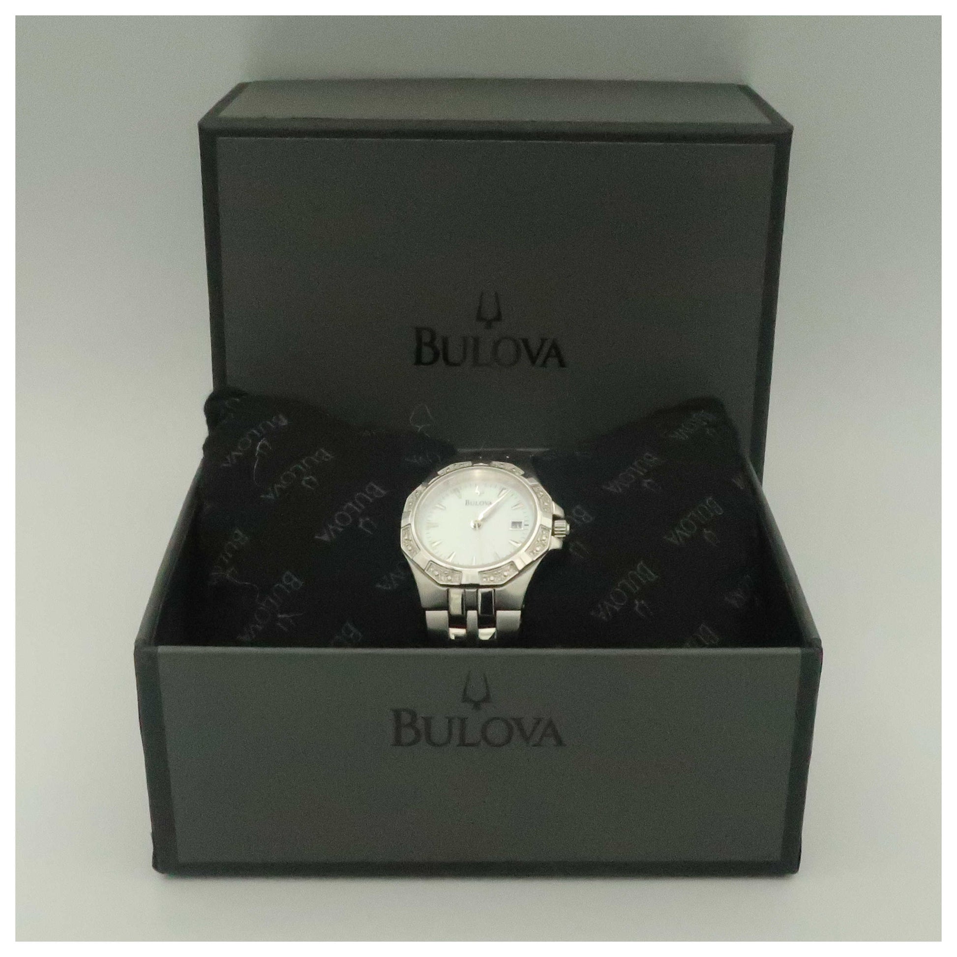 Bulova Diamonds Women's Quartz Watch 96R126-PO - Image #6