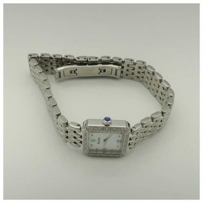 Bulova Diamonds Women's Quartz Watch 96R128-PO - Image #8
