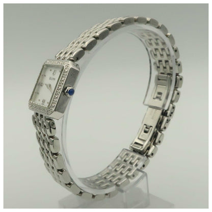 Bulova Diamonds Women's Quartz Watch 96R128-PO - Image #4
