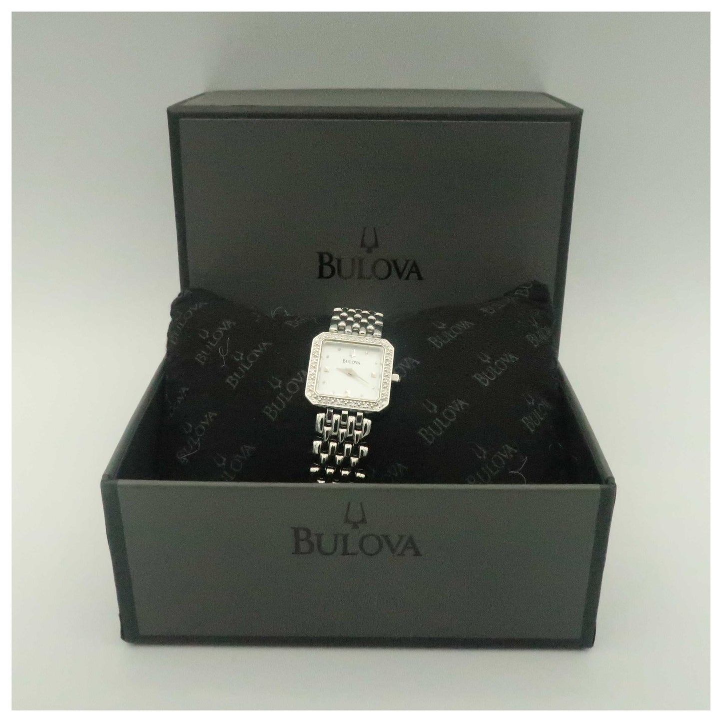 Bulova Diamonds Women's Quartz Watch 96R128-PO - Image #6