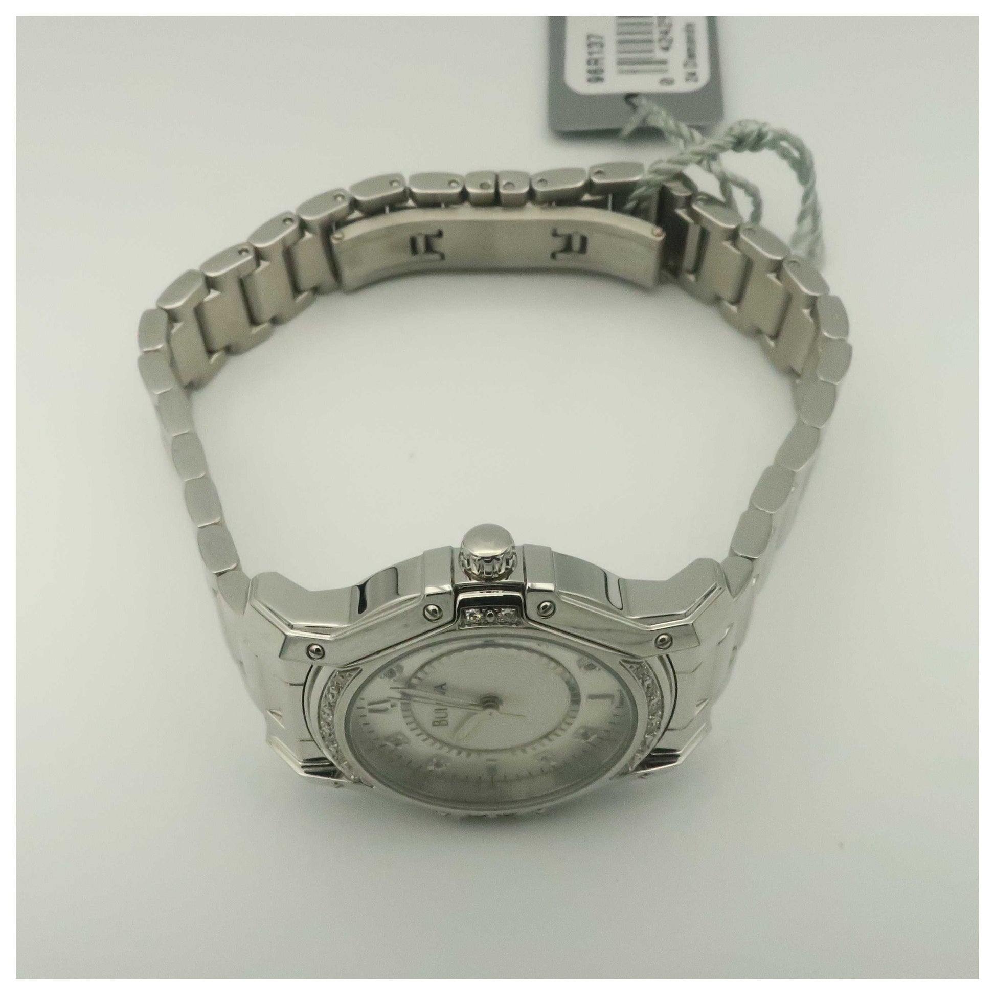 Bulova Diamonds Women's Quartz Watch 96R137-PO - Image #8