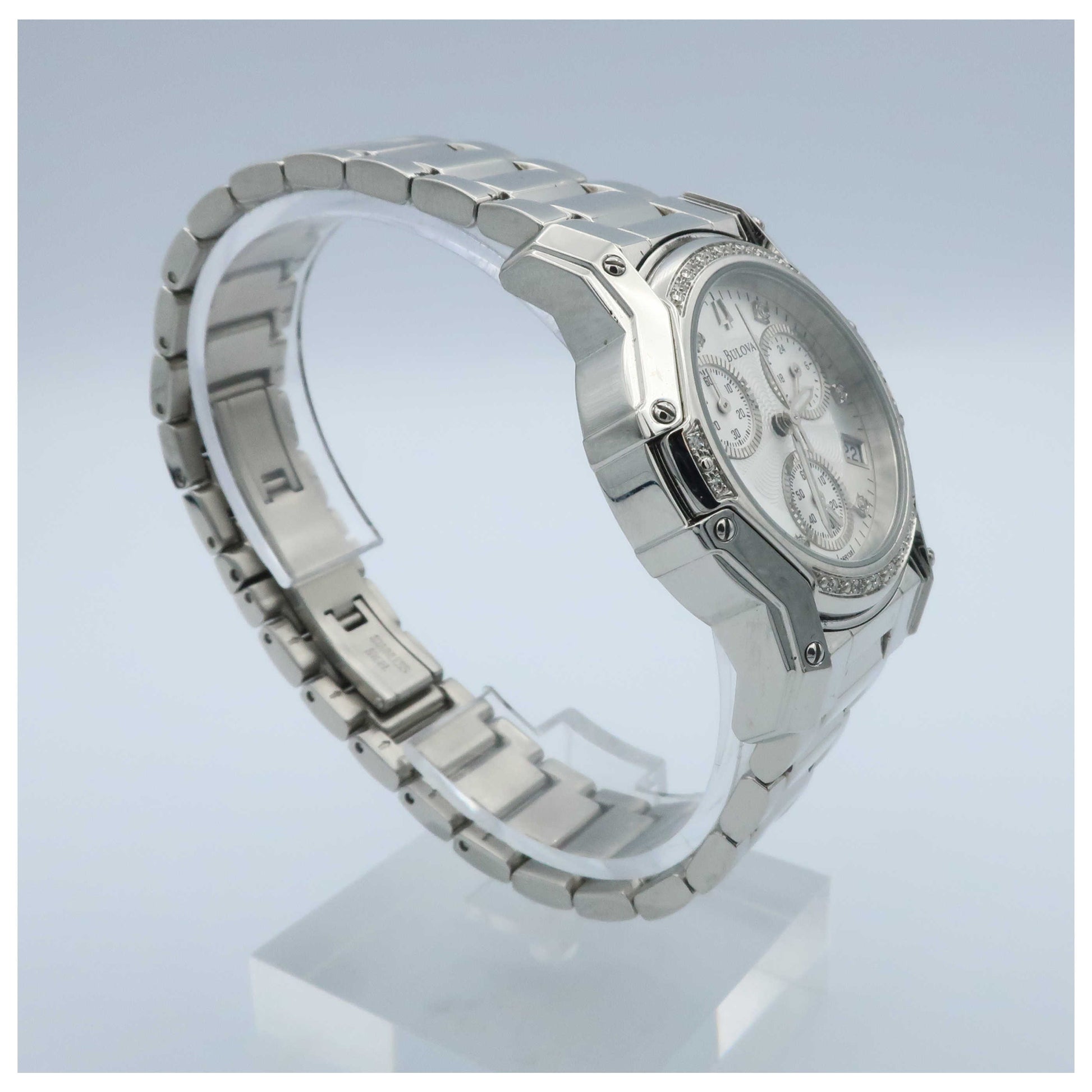 Bulova Wintermoor Women's Quartz Watch 96R138-PO - Image #3