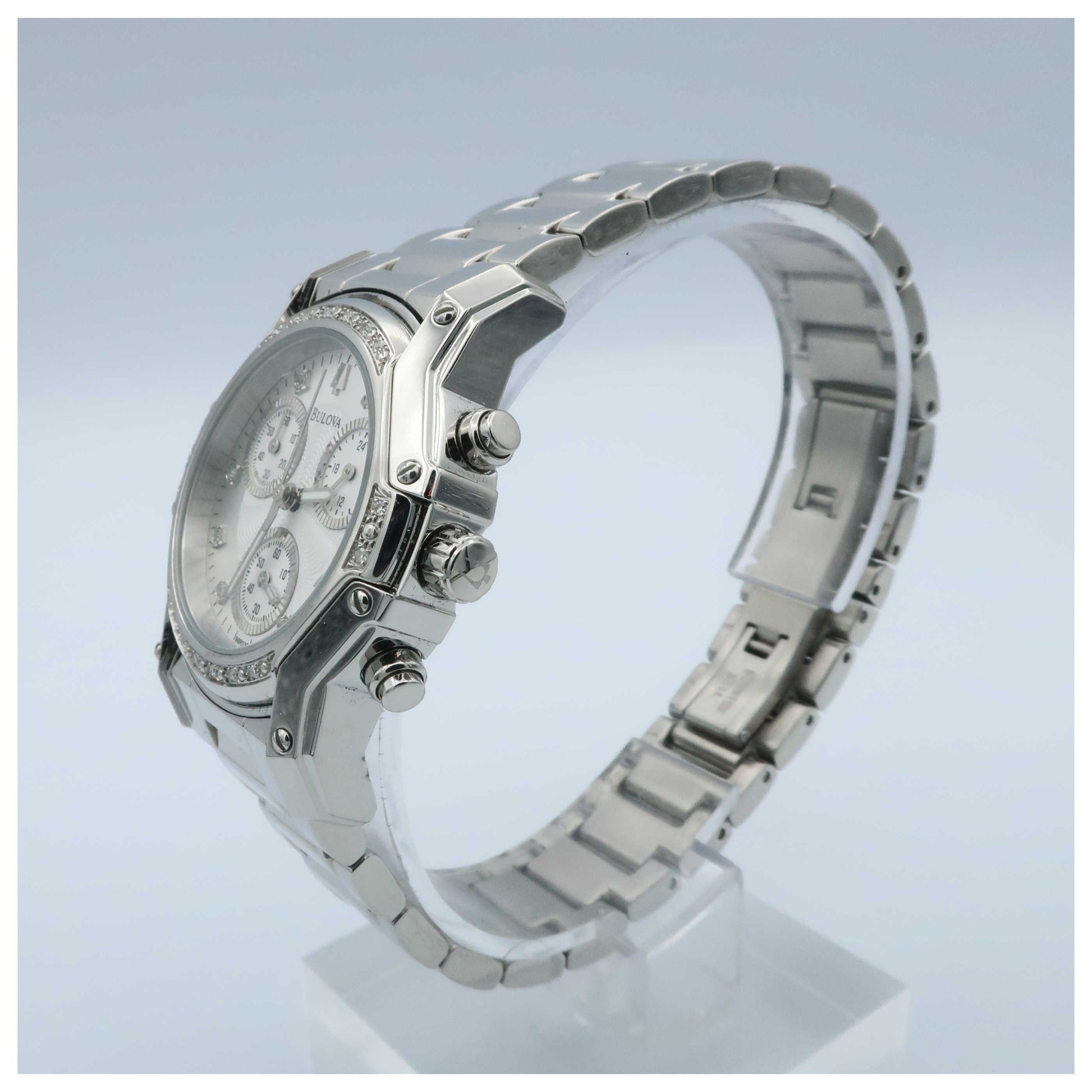 Bulova Wintermoor Women's Quartz Watch 96R138-PO - Image #4