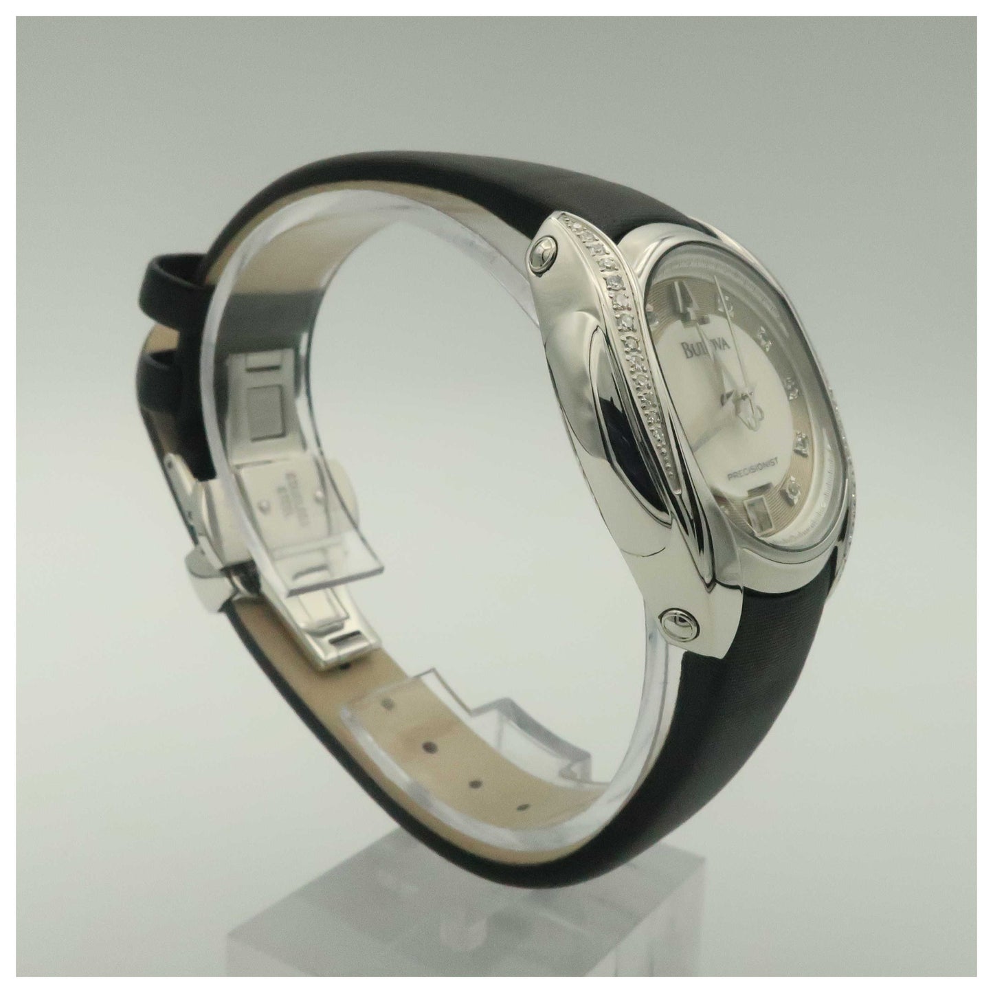 Bulova Precisionist Women's Japanese Quartz (Battery-Powered) Watch 96R140-SDV - Image #3