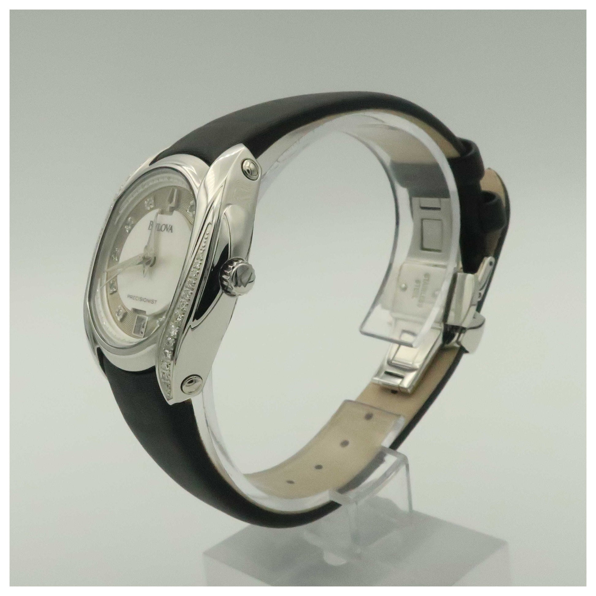 Bulova Precisionist Women's Japanese Quartz (Battery-Powered) Watch 96R140-SDV - Image #4