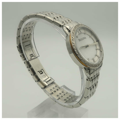 Bulova Diamonds Women's Japanese Quartz (Battery-Powered) Watch 96R146-PO - Image #3
