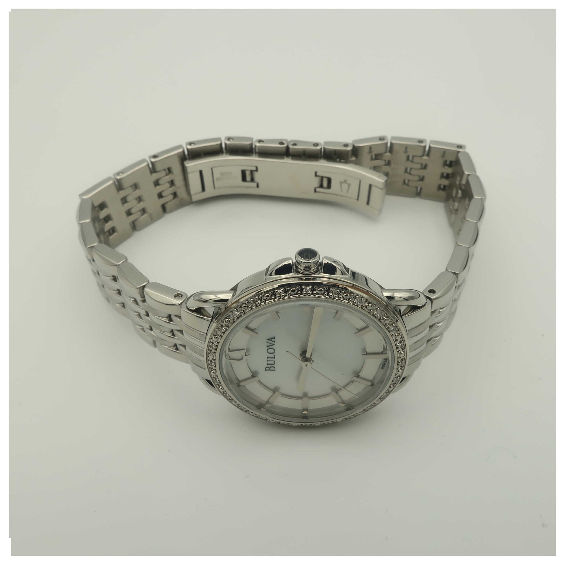 Bulova Diamonds Women's Japanese Quartz (Battery-Powered) Watch 96R146-PO - Image #8