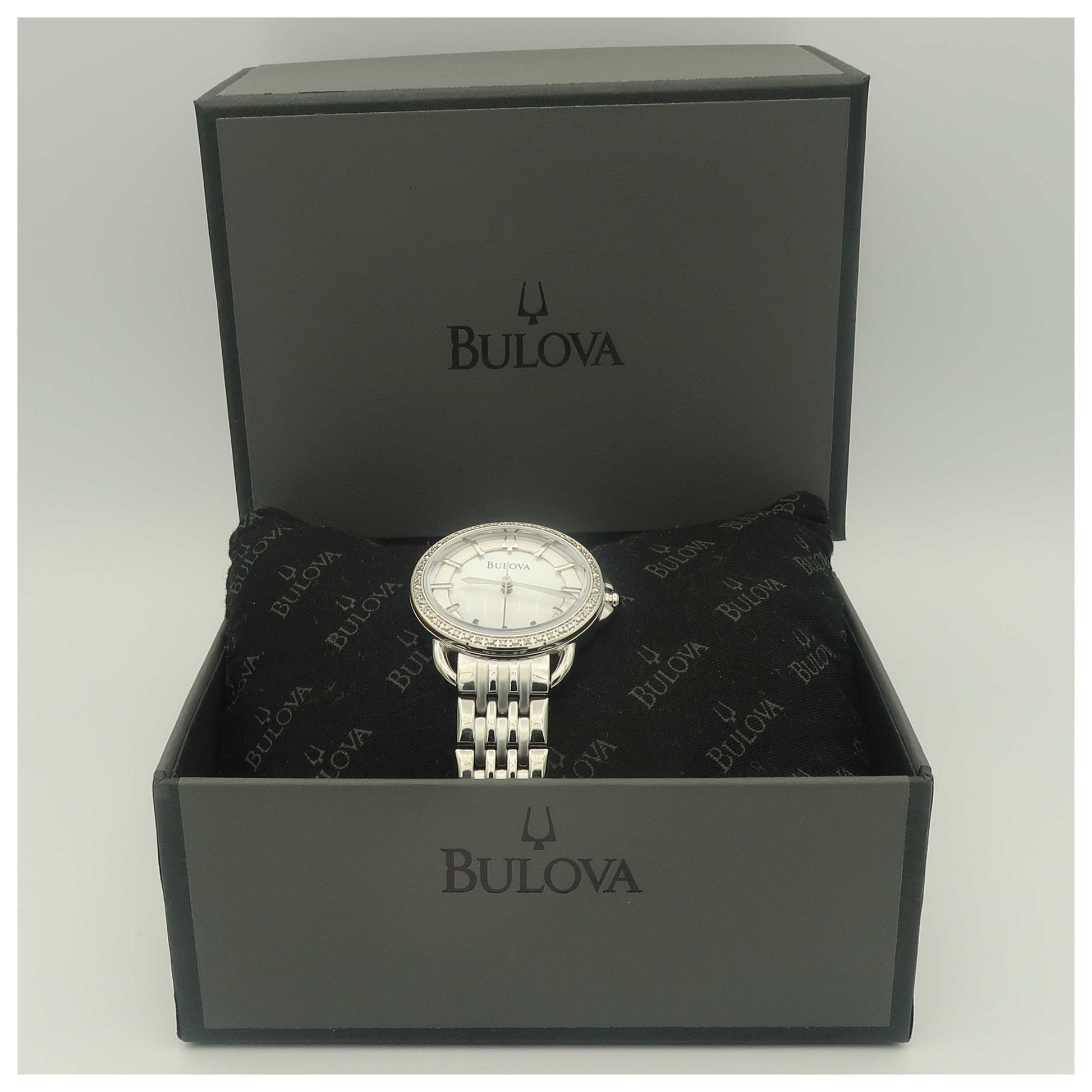 Bulova Diamonds Women's Japanese Quartz (Battery-Powered) Watch 96R146-PO - Image #6