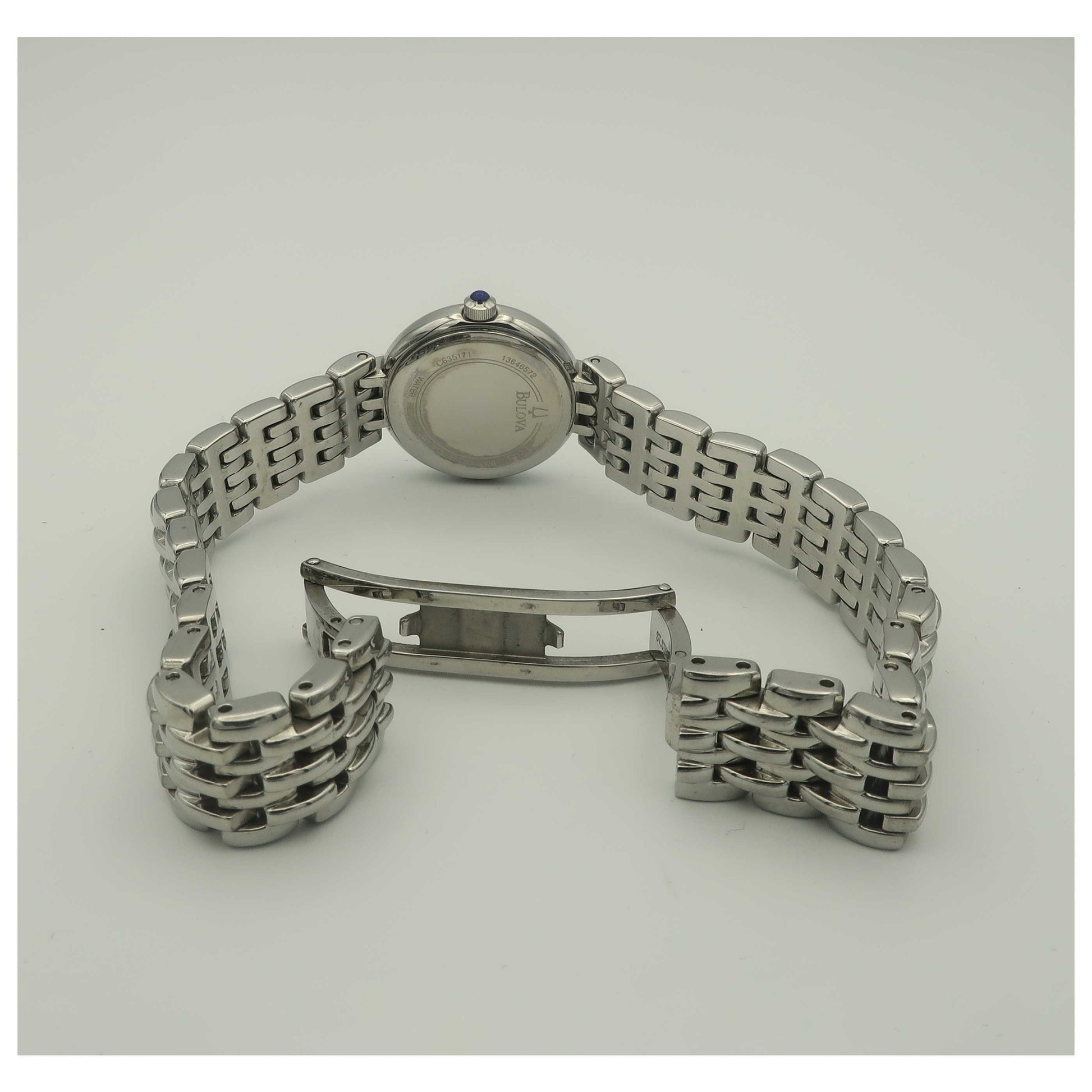 Bulova Diamonds Women's Quartz Watch 96R150-PO - Image #7