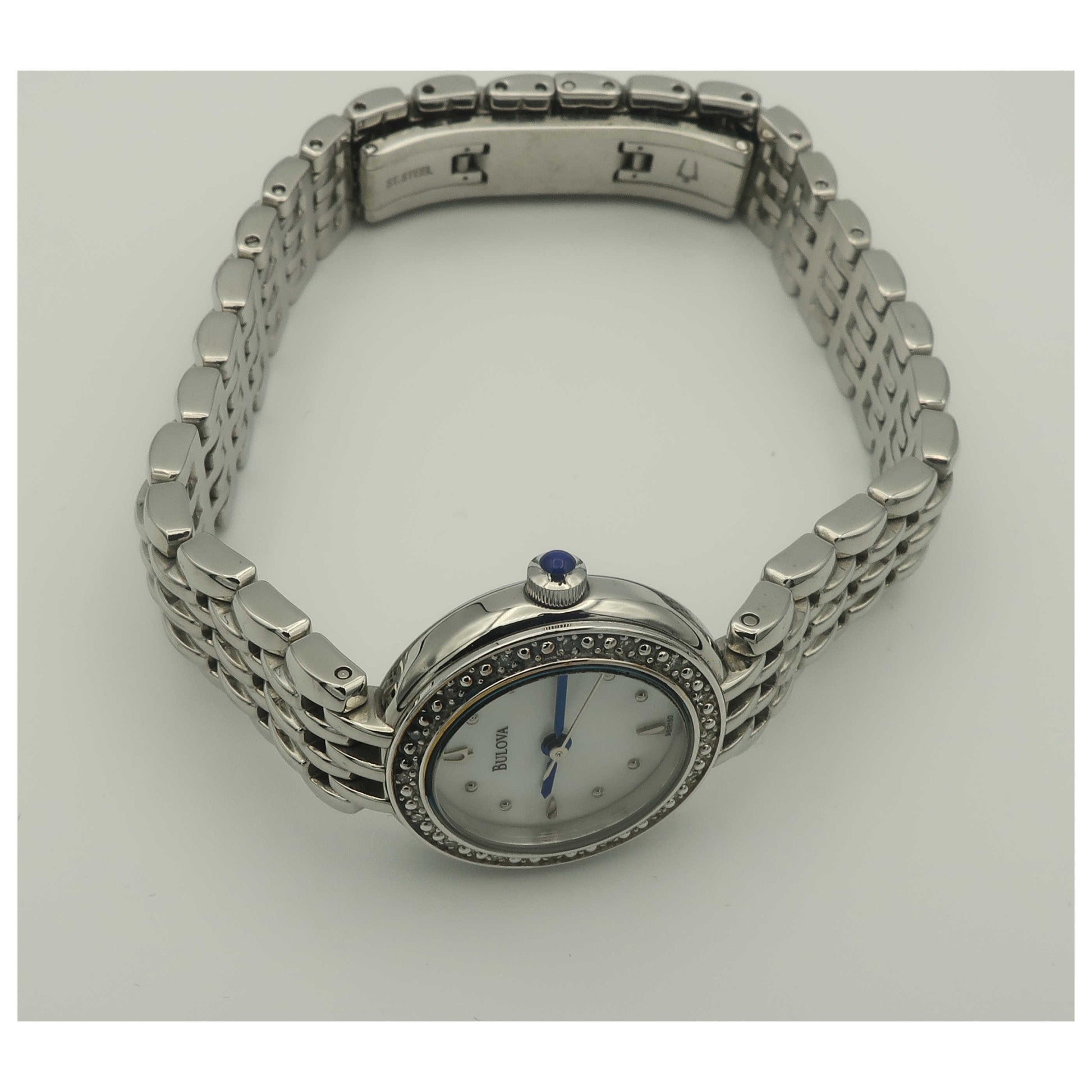 Bulova Diamonds Women's Quartz Watch 96R150-PO - Image #8