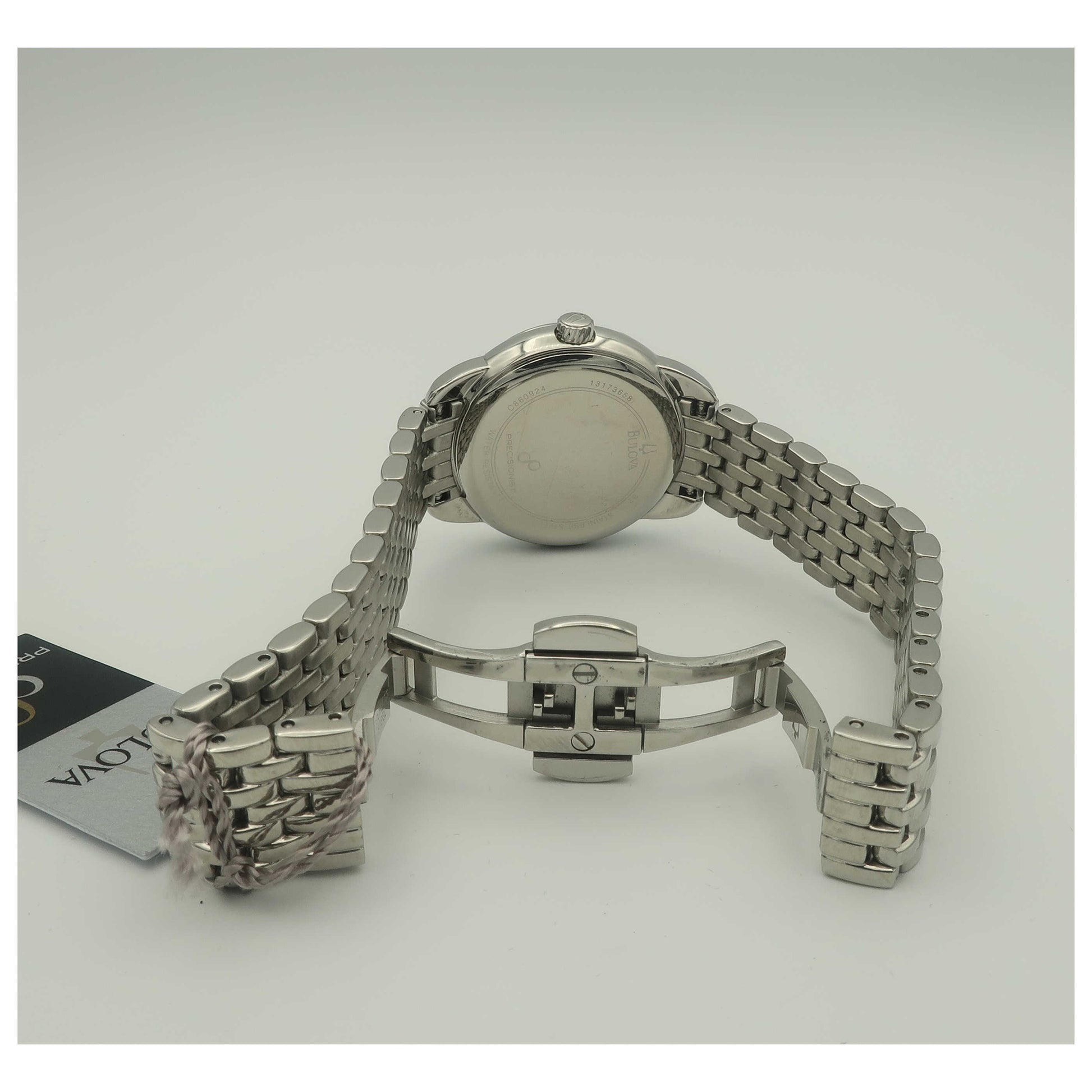 Bulova Precisionist Women's Japanese Quartz (Battery-Powered) Watch 96R153-PO - Image #7