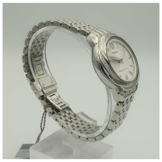 Bulova Precisionist Women's Japanese Quartz (Battery-Powered) Watch 96R153-PO - Image #3