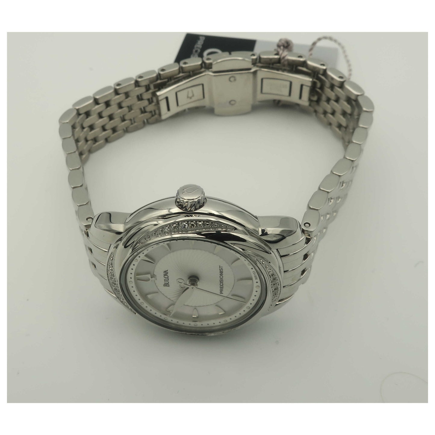 Bulova Precisionist Women's Japanese Quartz (Battery-Powered) Watch 96R153-PO - Image #8