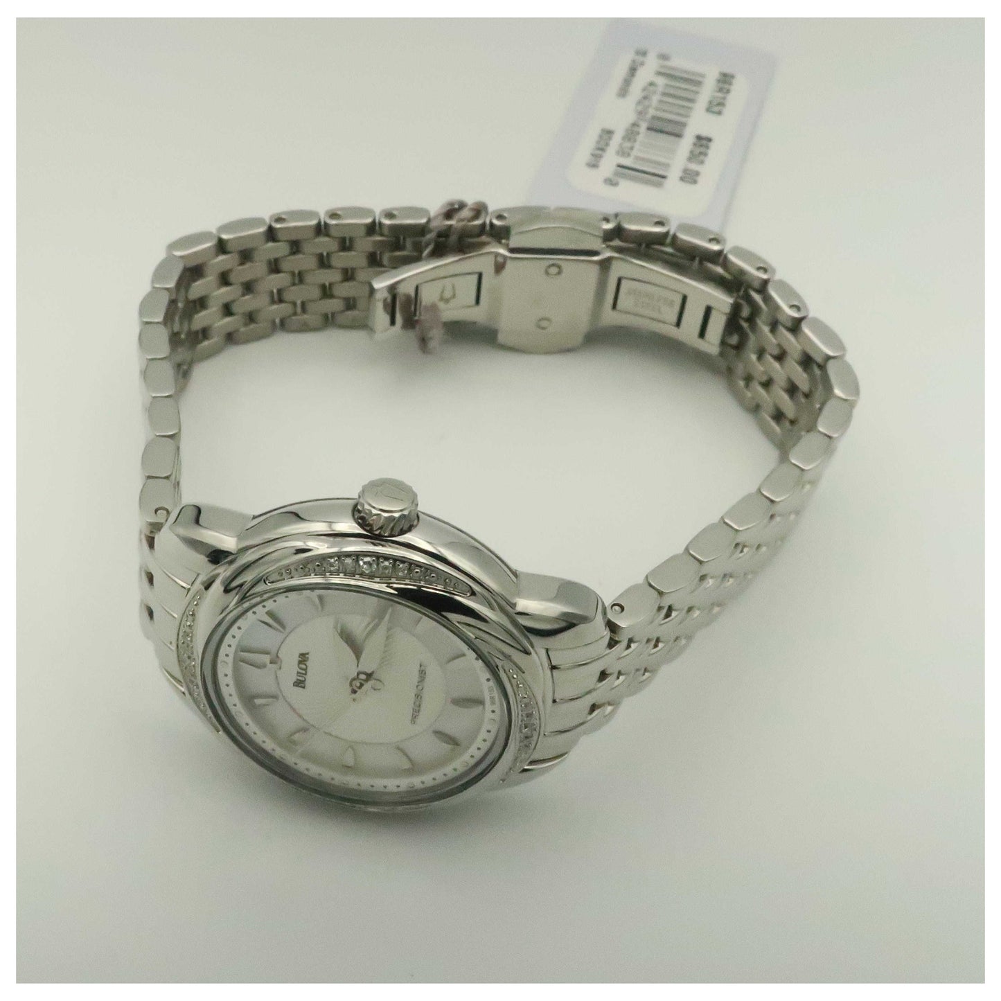 Bulova Precisionist Women's Japanese Quartz (Battery-Powered) Watch 96R153-SDV - Image #8