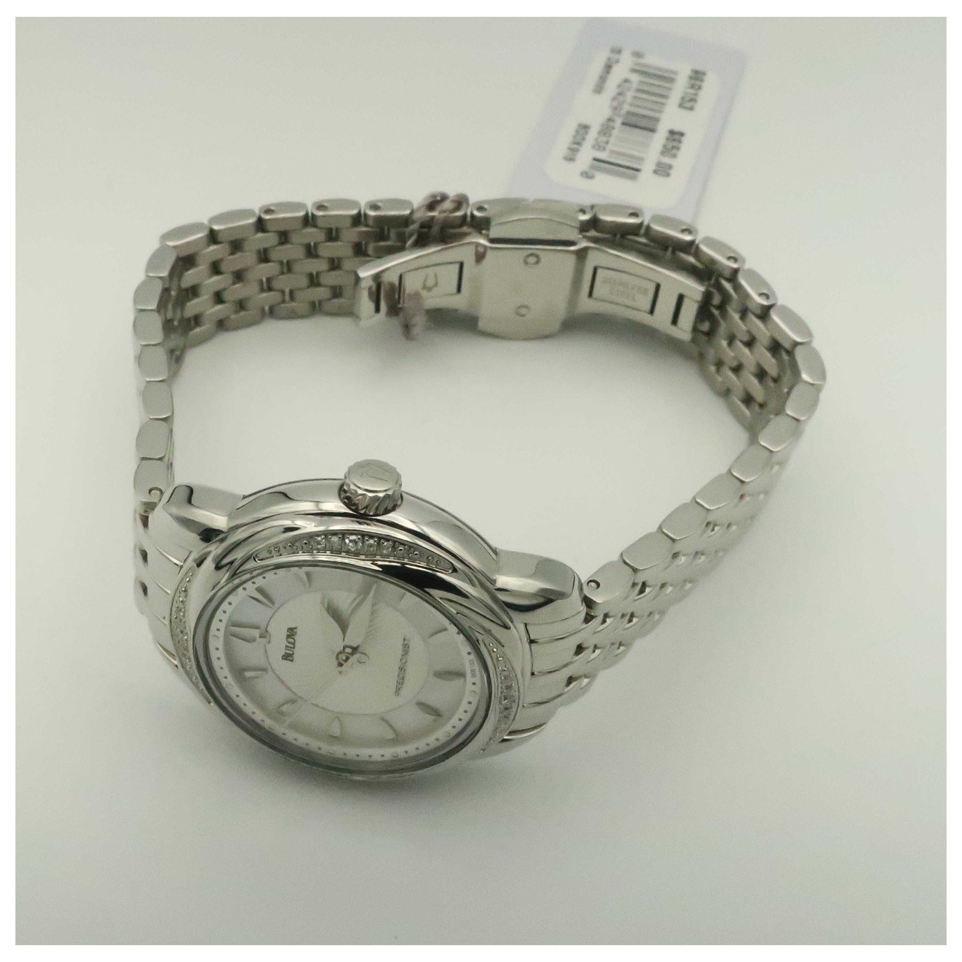 Bulova Precisionist Women's Japanese Quartz (Battery-Powered) Watch 96R153-SDV - Image #8