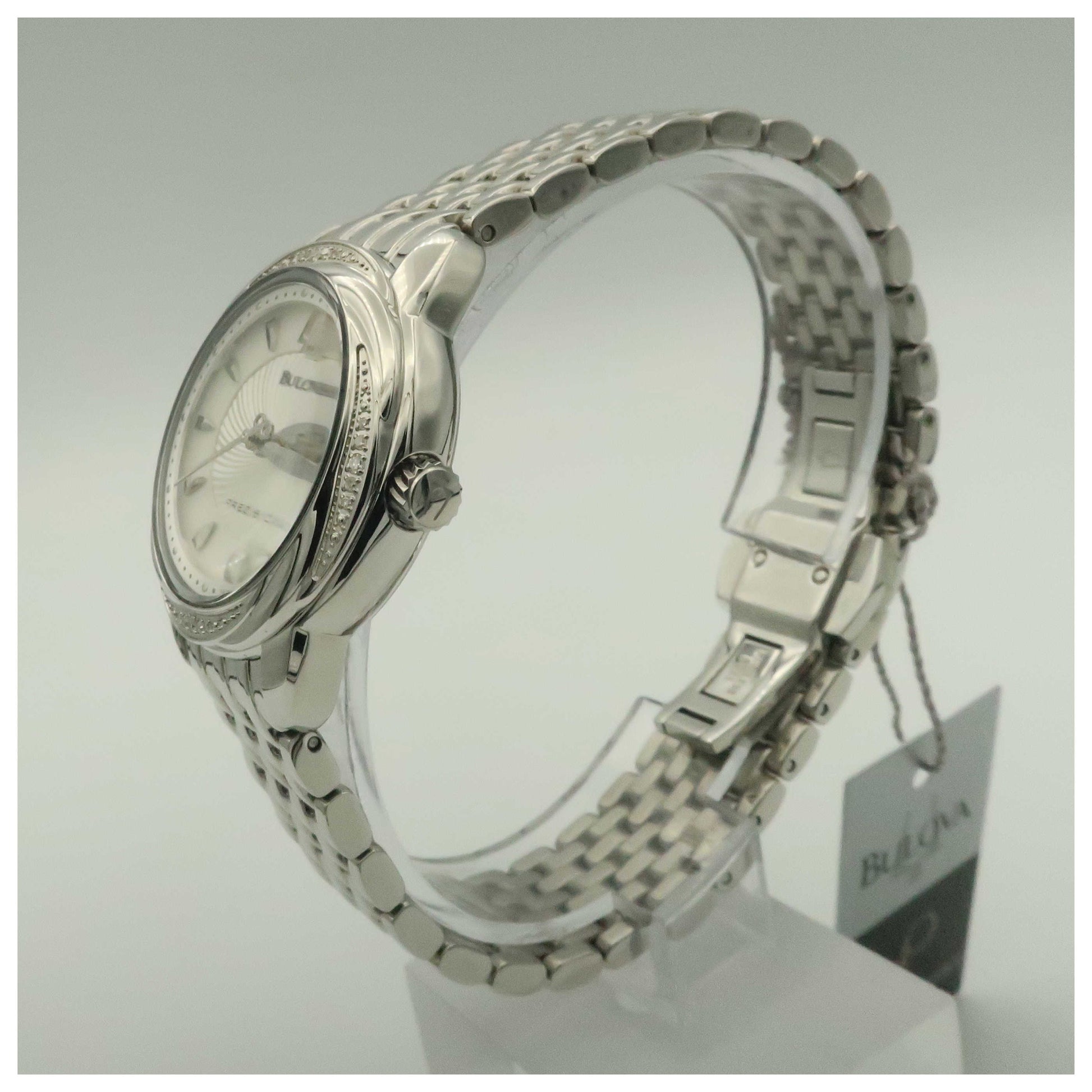 Bulova Precisionist Women's Japanese Quartz (Battery-Powered) Watch 96R153-SDV - Image #4