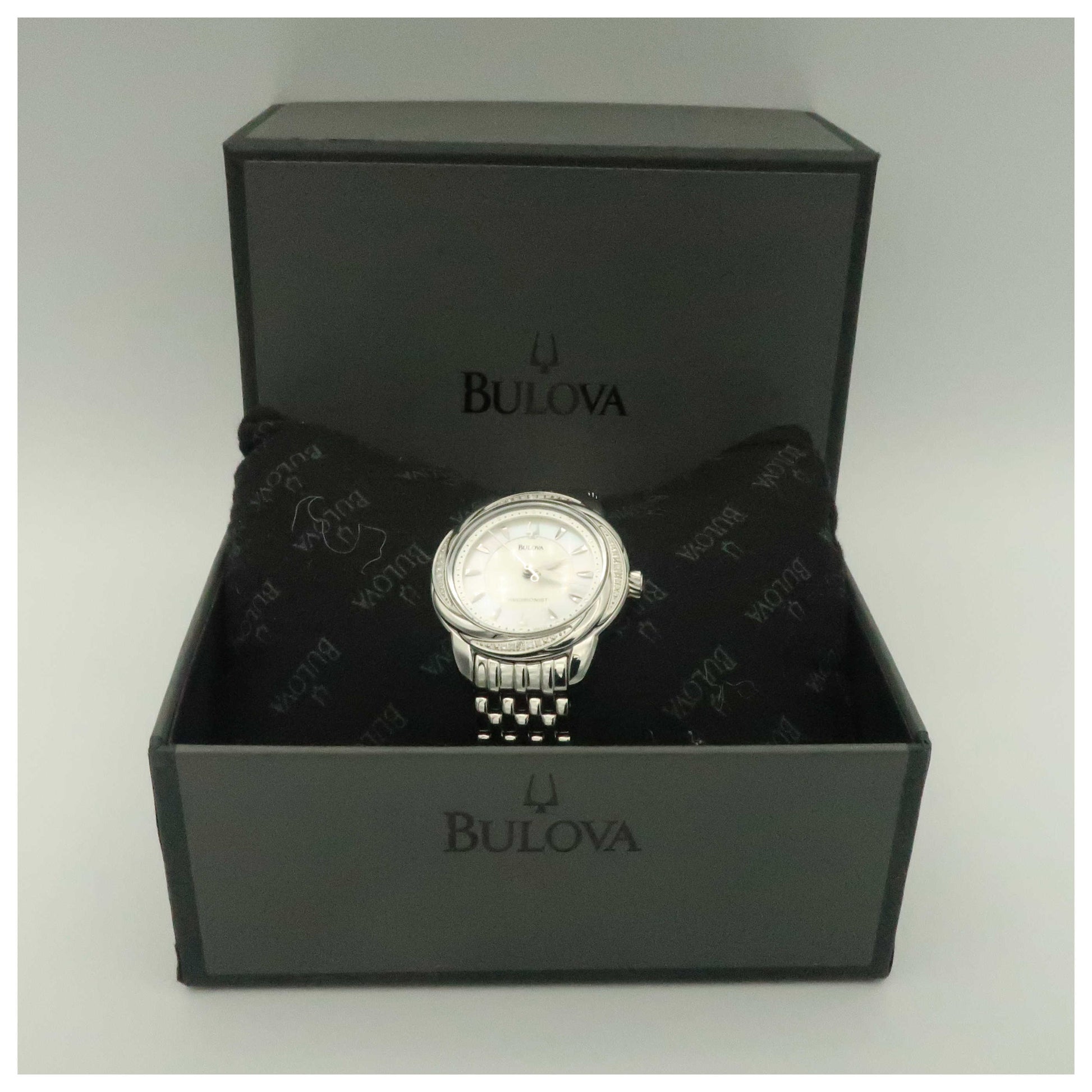 Bulova Precisionist Women's Japanese Quartz (Battery-Powered) Watch 96R153-SDV - Image #6