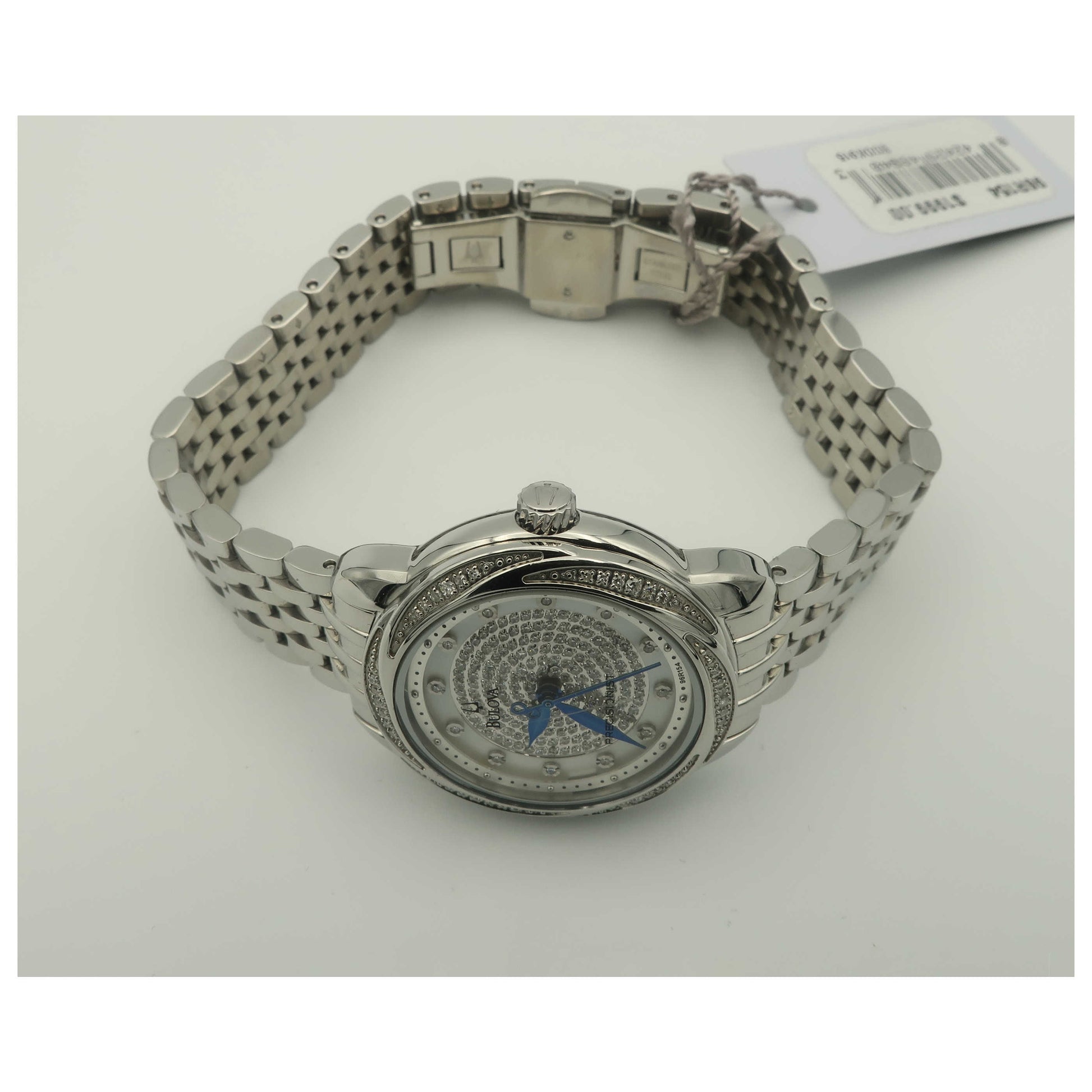 Bulova Precisionist Women's Japanese Quartz (Battery-Powered) Watch 96R154-PO - Image #8