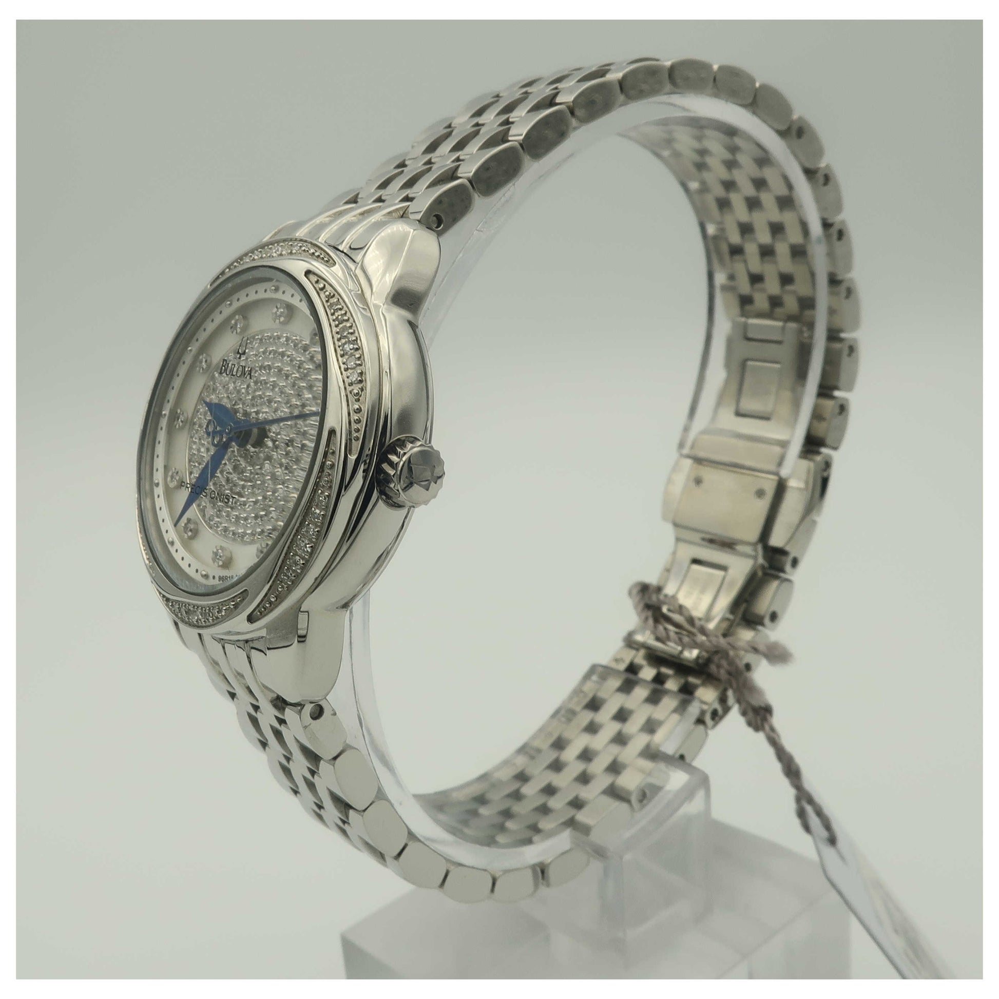 Bulova Precisionist Women's Japanese Quartz (Battery-Powered) Watch 96R154-PO - Image #4