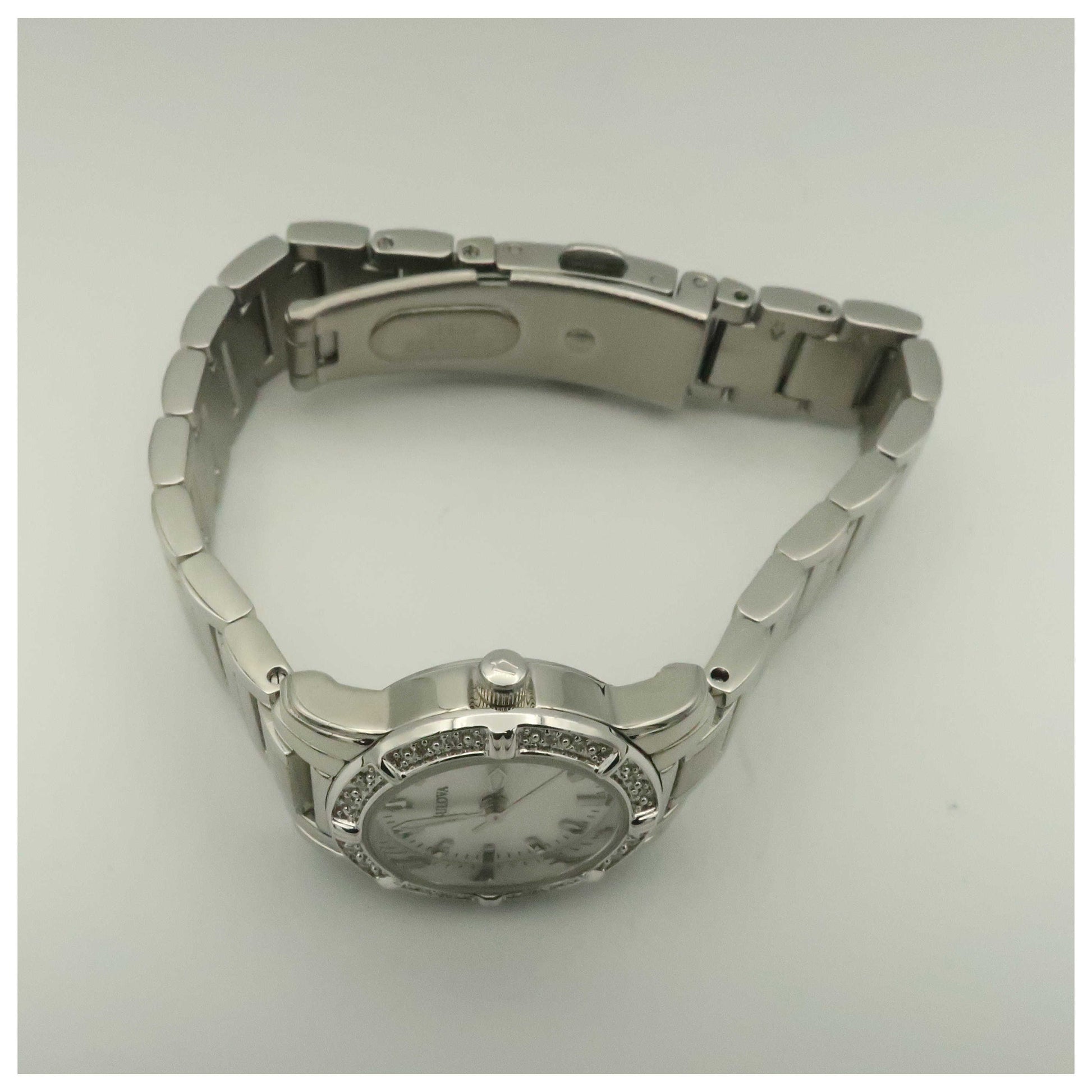 Bulova Diamonds Women's Japanese Quartz (Battery-Powered) Watch 96R156-PO - Image #8