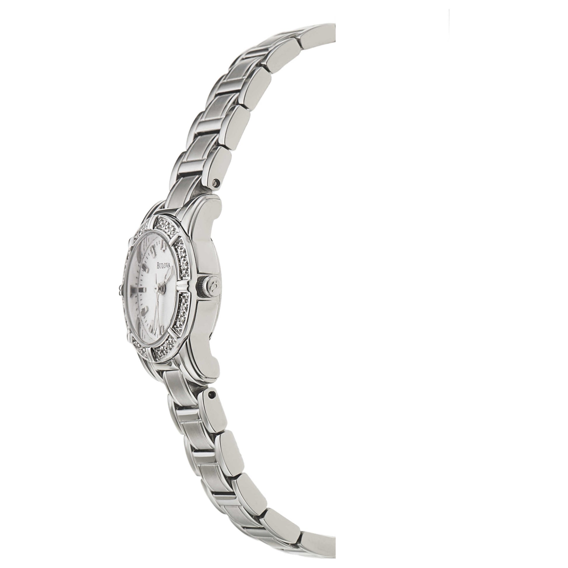 Bulova Diamonds Women's Japanese Quartz (Battery-Powered) Watch 96R156 - Image #4