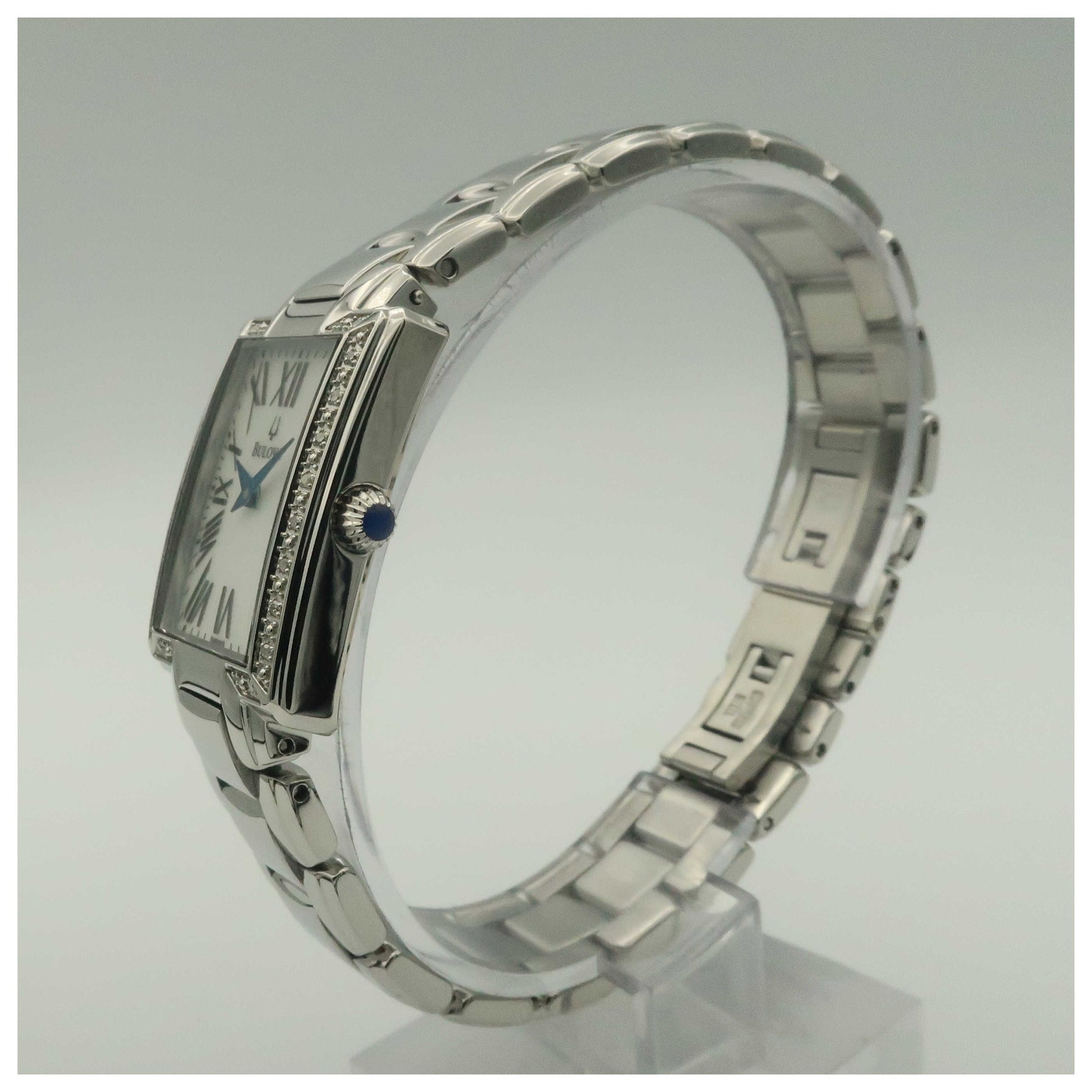 Bulova Fairlawn Women's Quartz Watch 96R160-PO - Image #4