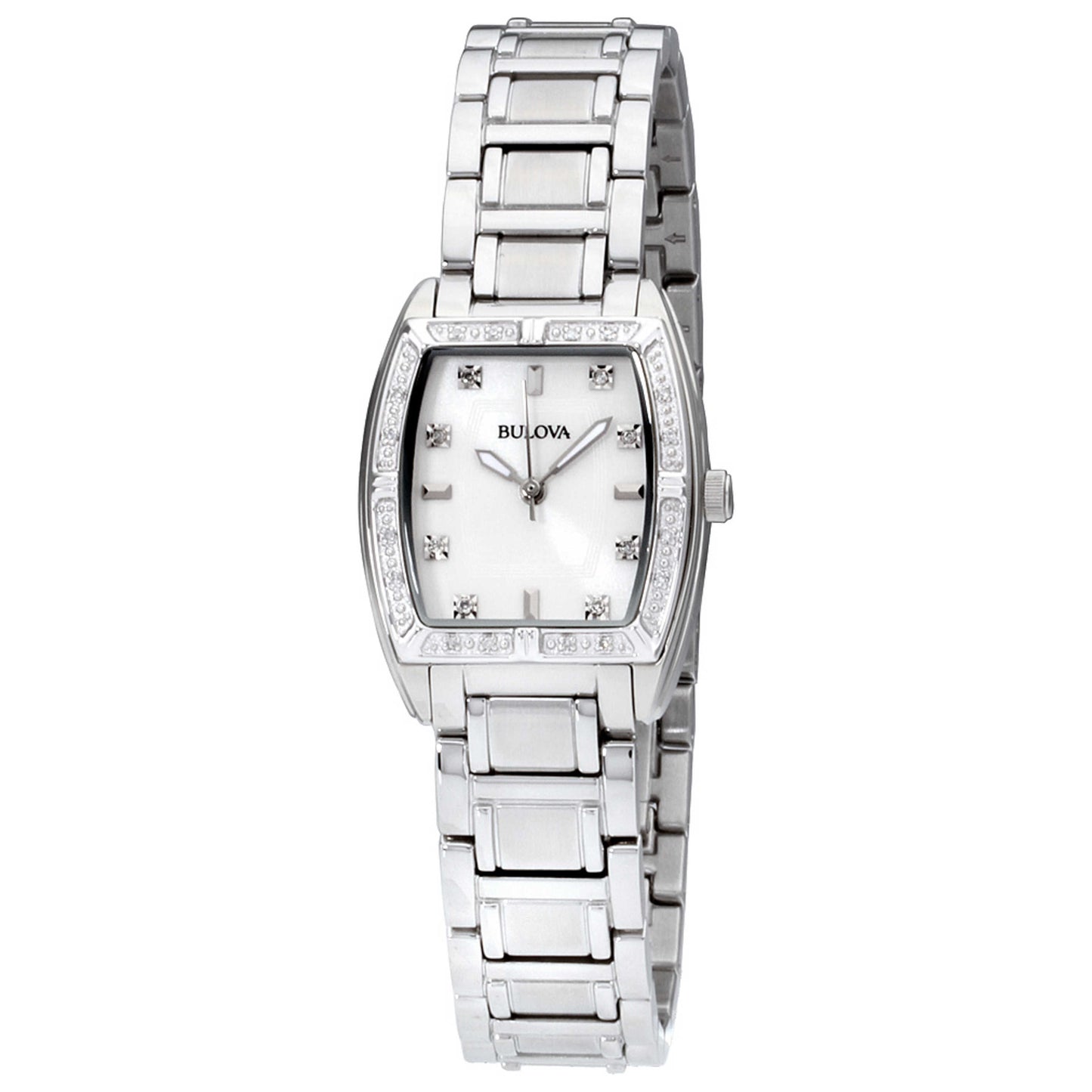 Front view of Bulova Highbridge Women's Quartz Watch 96R162