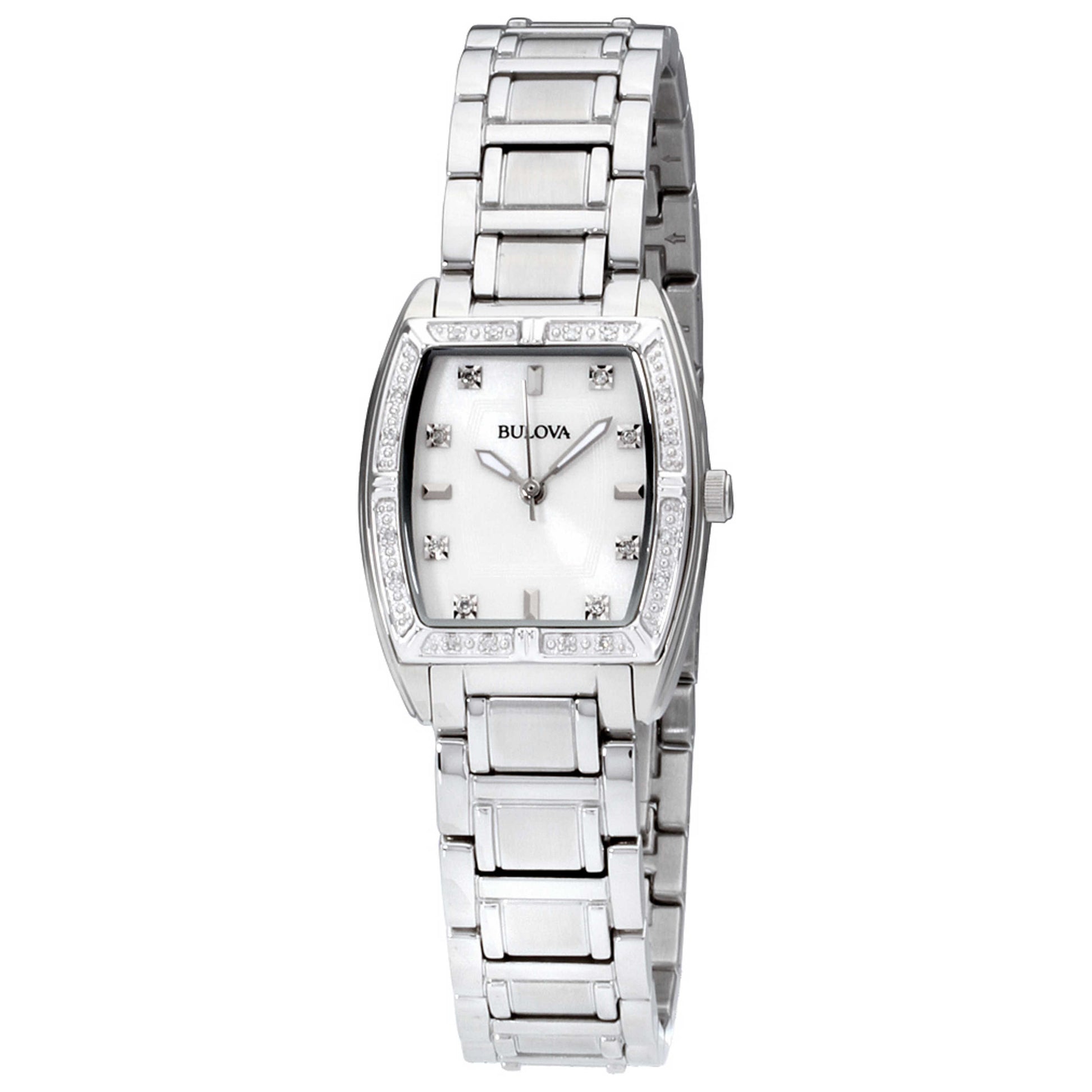 Front view of Bulova Highbridge Women's Quartz Watch 96R162