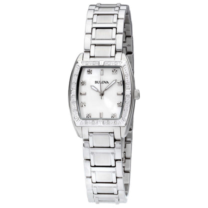 Front view of Bulova Highbridge Women's Quartz Watch 96R162