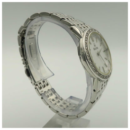 Bulova Diamonds Women's Quartz Watch 96R164-PO - Image #3